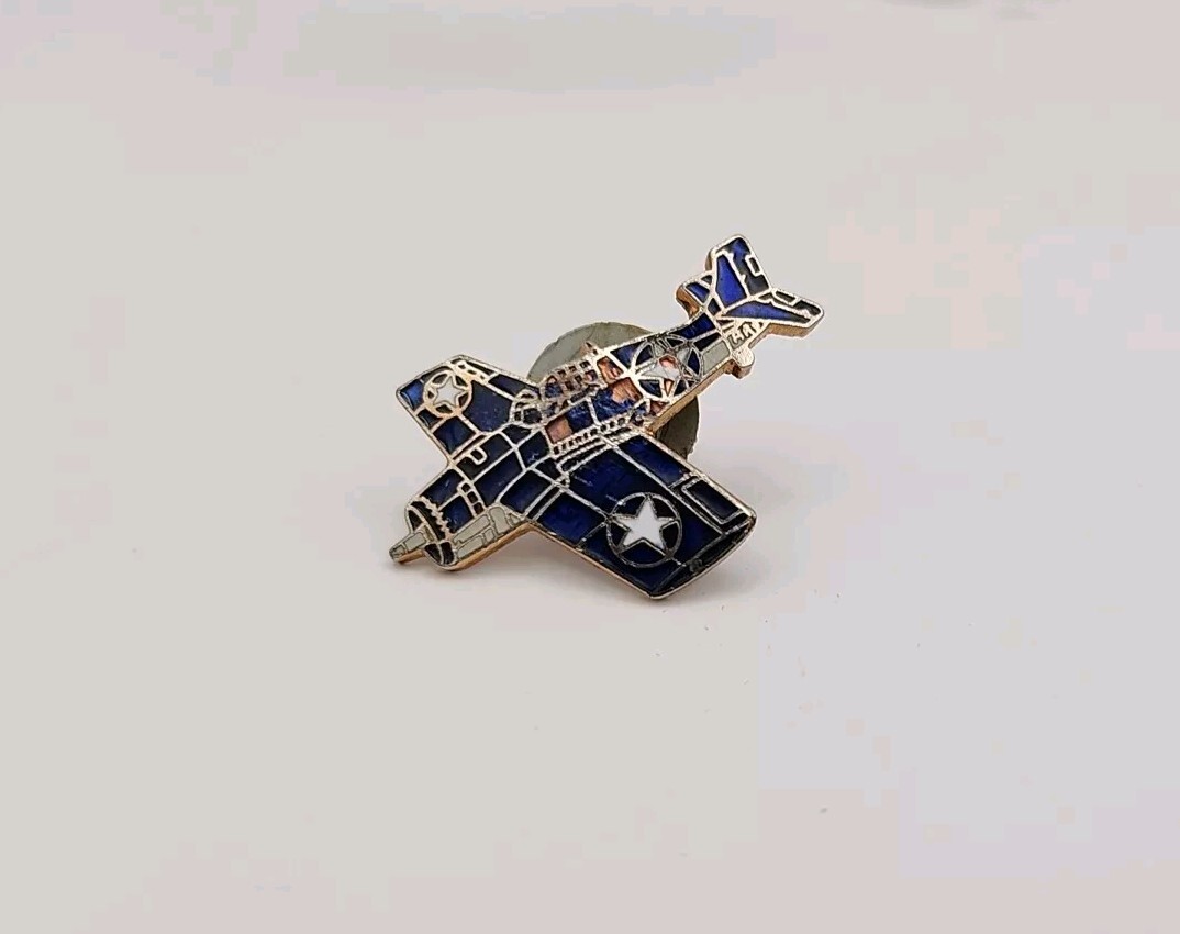 L@@K F4F WILDCAT WW2 HAT LAPEL PIN US NAVY MARINES WING GIFT WW 2