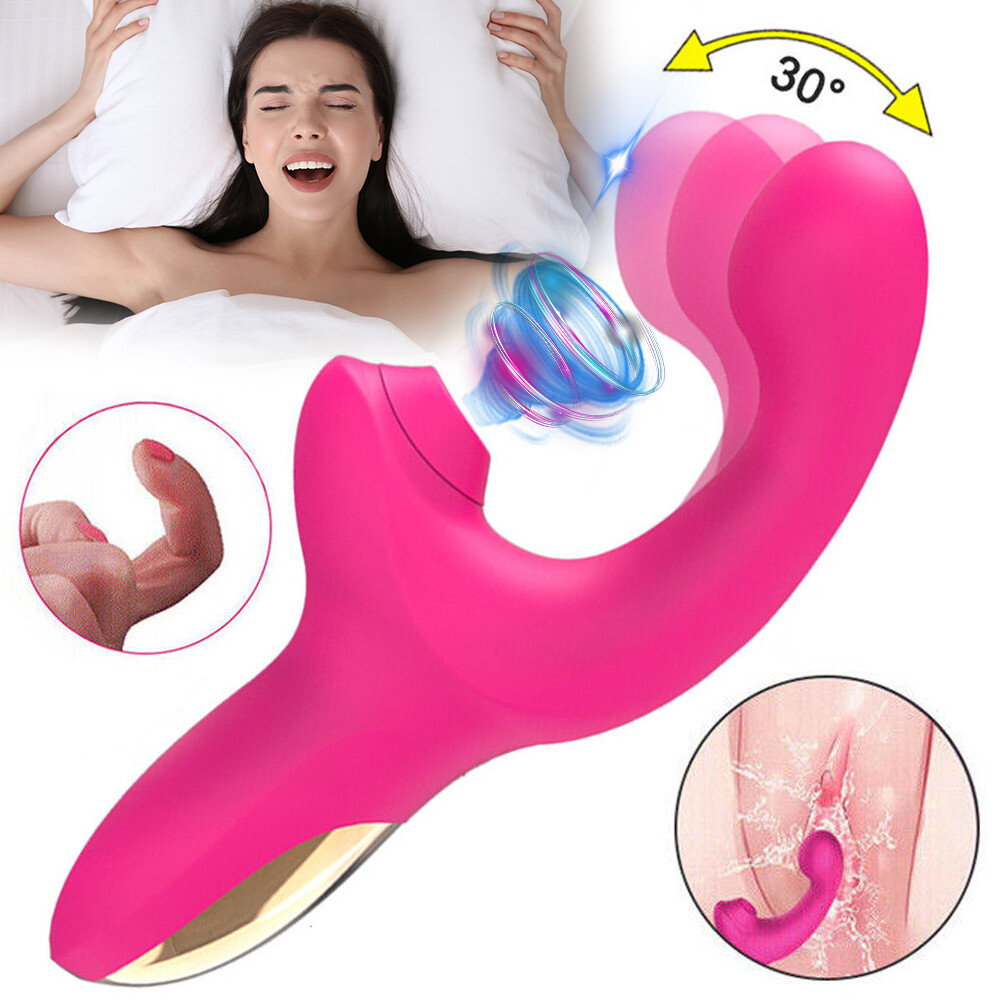 Sucking Vibrator Dildo Wiggling G Spot Rabbit Vibrators Adult Sex Toys for Women