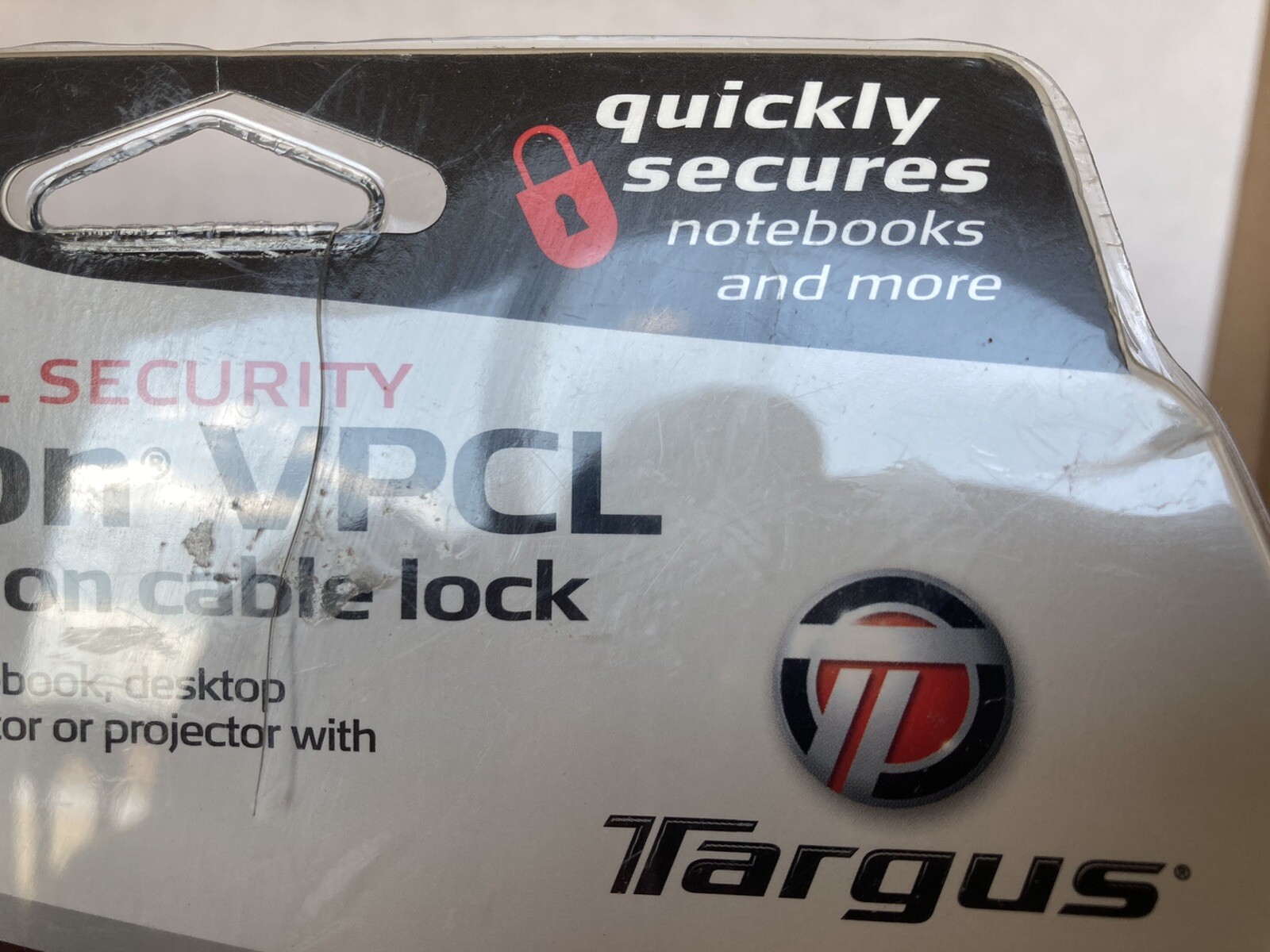 3 Targus Universal Security Defcon VPCL Combination Cable Lock - New
