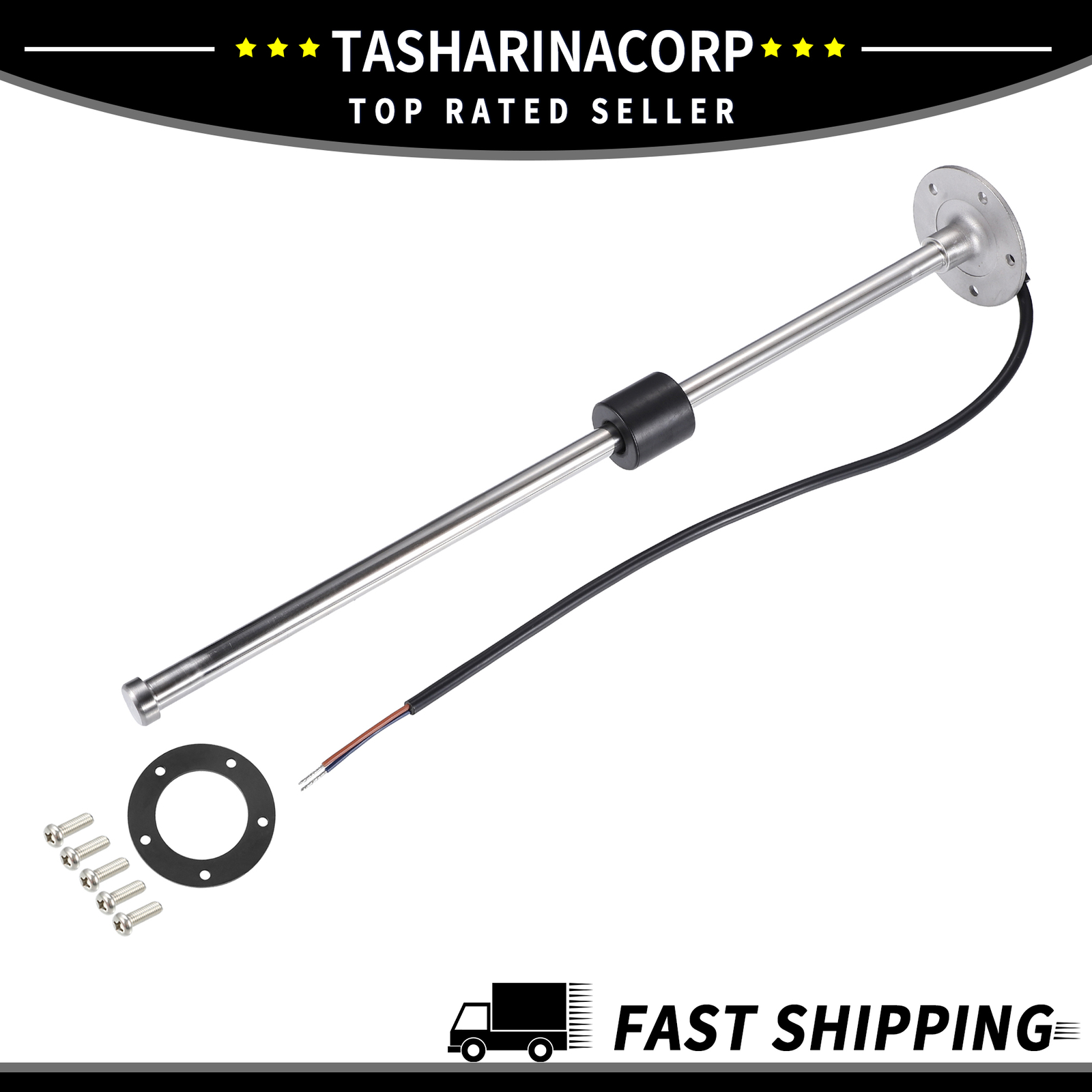 Universal Piece of 1 Marine Fuel Sending Unit Level Sender Unit Sensor 17" 430mm