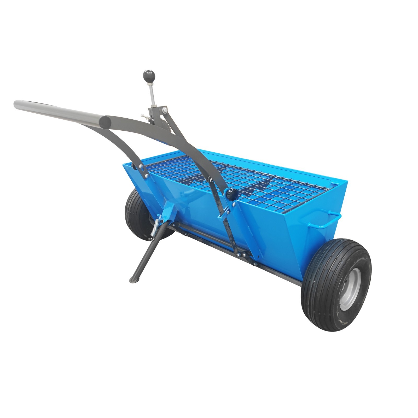 Hand-pushed Corundum Spreader with Large-Capacity Hopper for Floor Construction