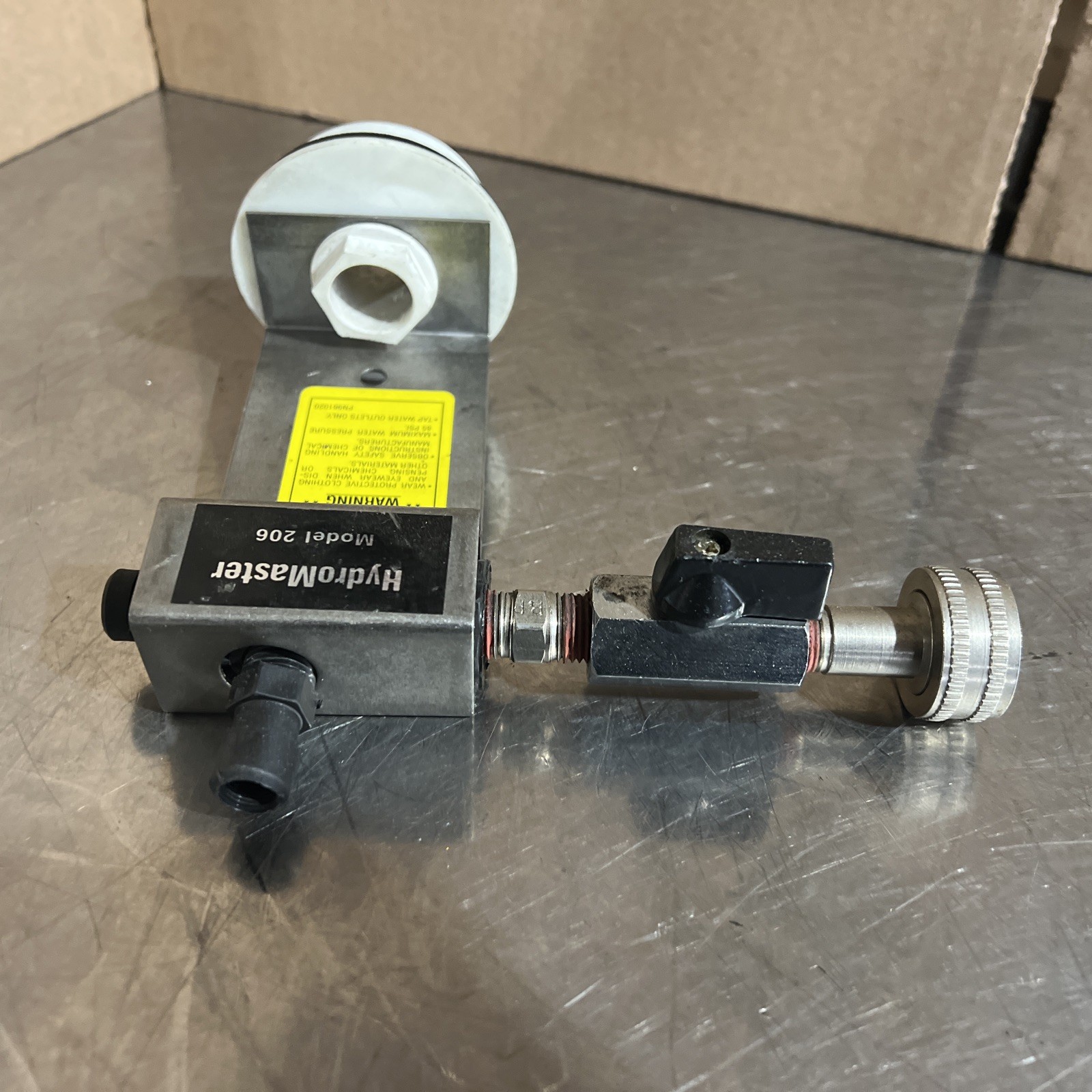 Hydromaster Systems Model 206 HydroMaster Venturi Mixer Nos Surplus No Box
