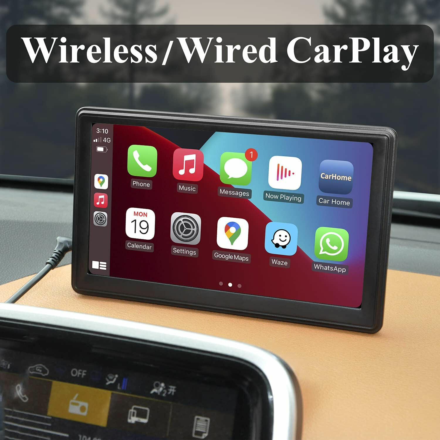 for GREAT WALL - WIRELESS APPLE CARPLAY & ANDROID AUTO ALL MODELS EASY INSTALL 2