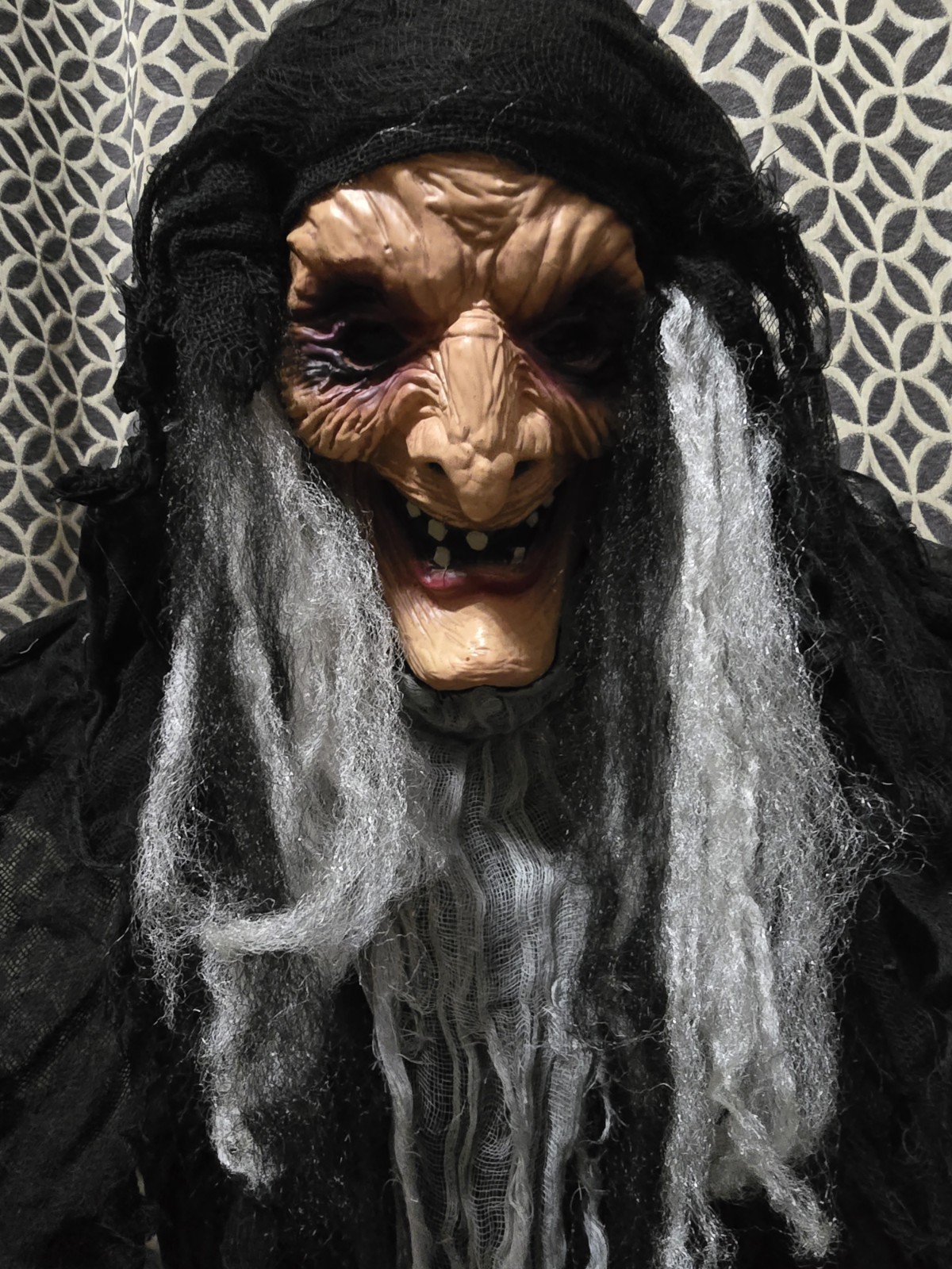 3 Fully Poseable Witches Halloween Decoration