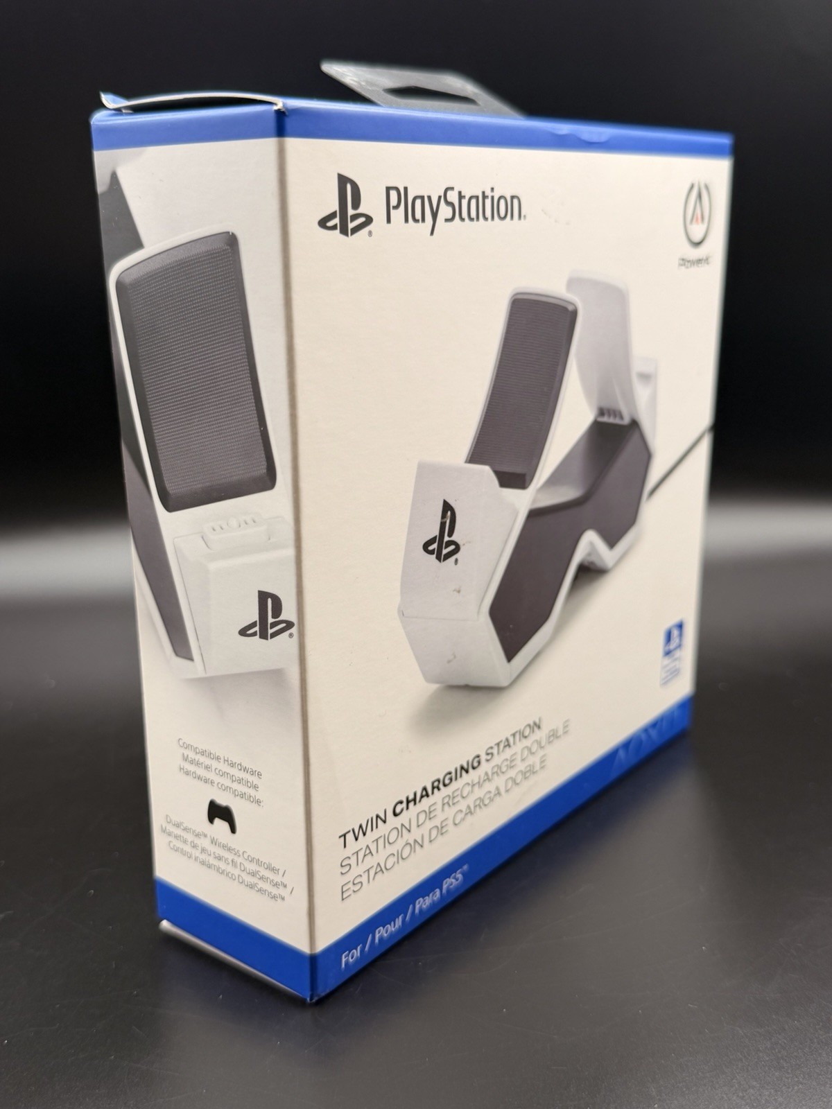 PowerA - Twin Charging Station for DualSense Wireless Controllers - PS5 White