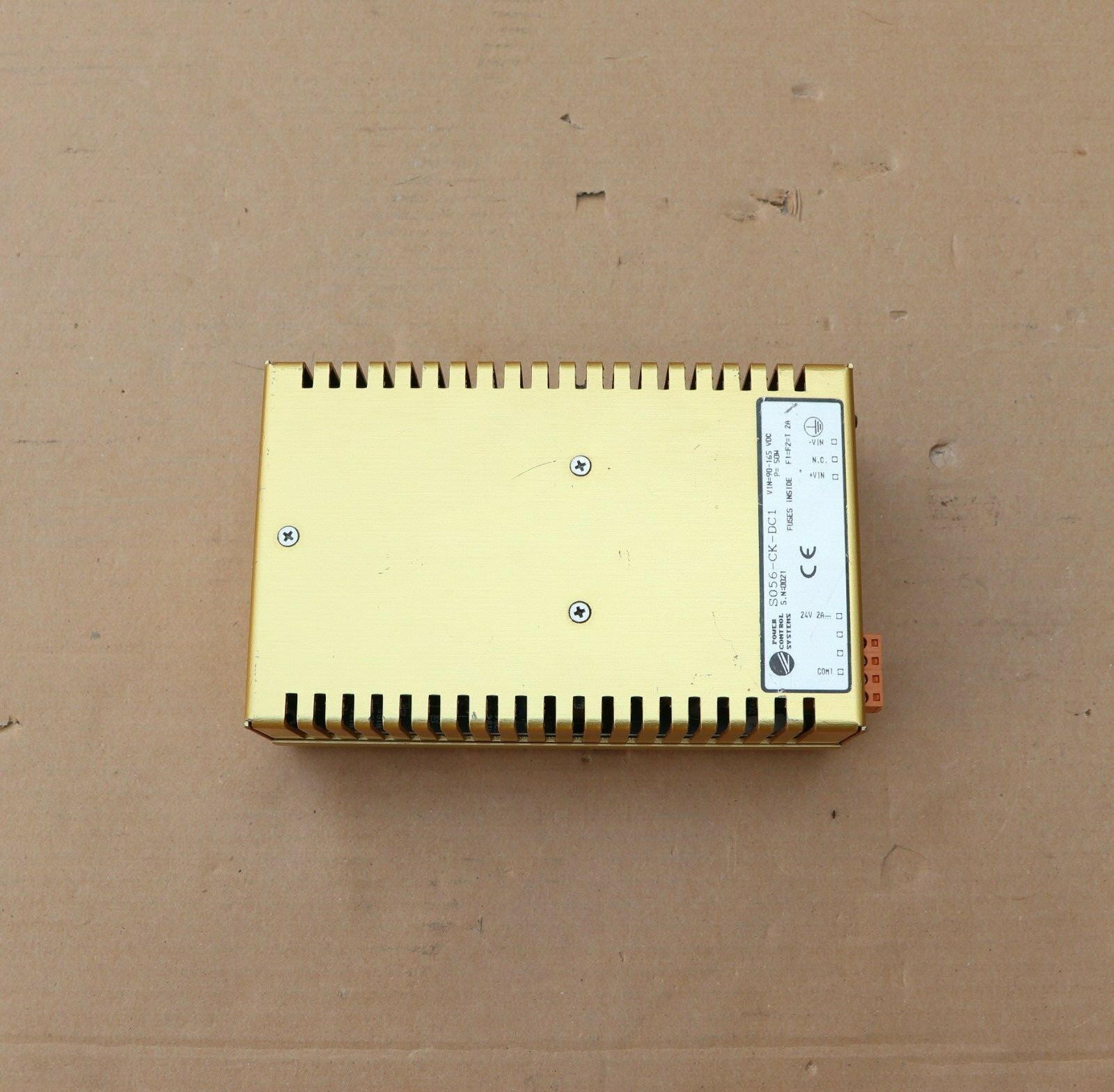 POWER CONTROL SYSTEMS S056-CK-DC1 POWER SUPPLY