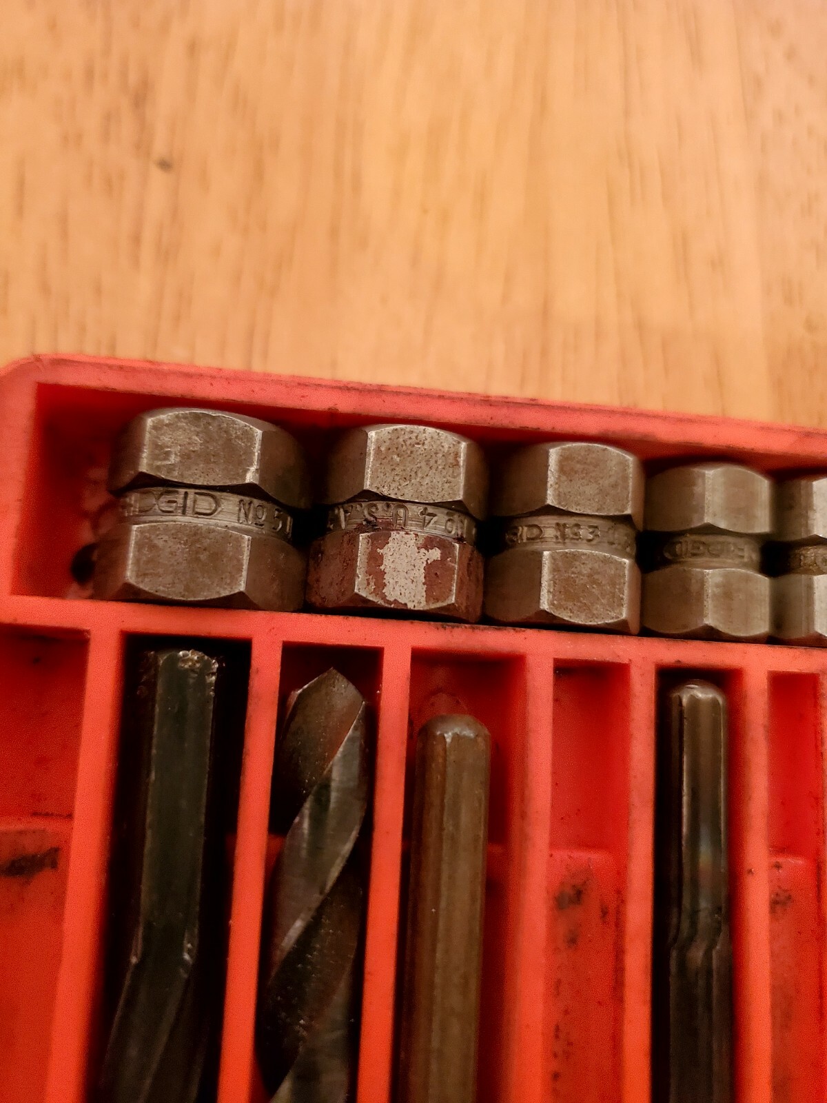 Blue Point Supreme Screw Extractors Set No.1020 Snap On Tools Inc Incomplete