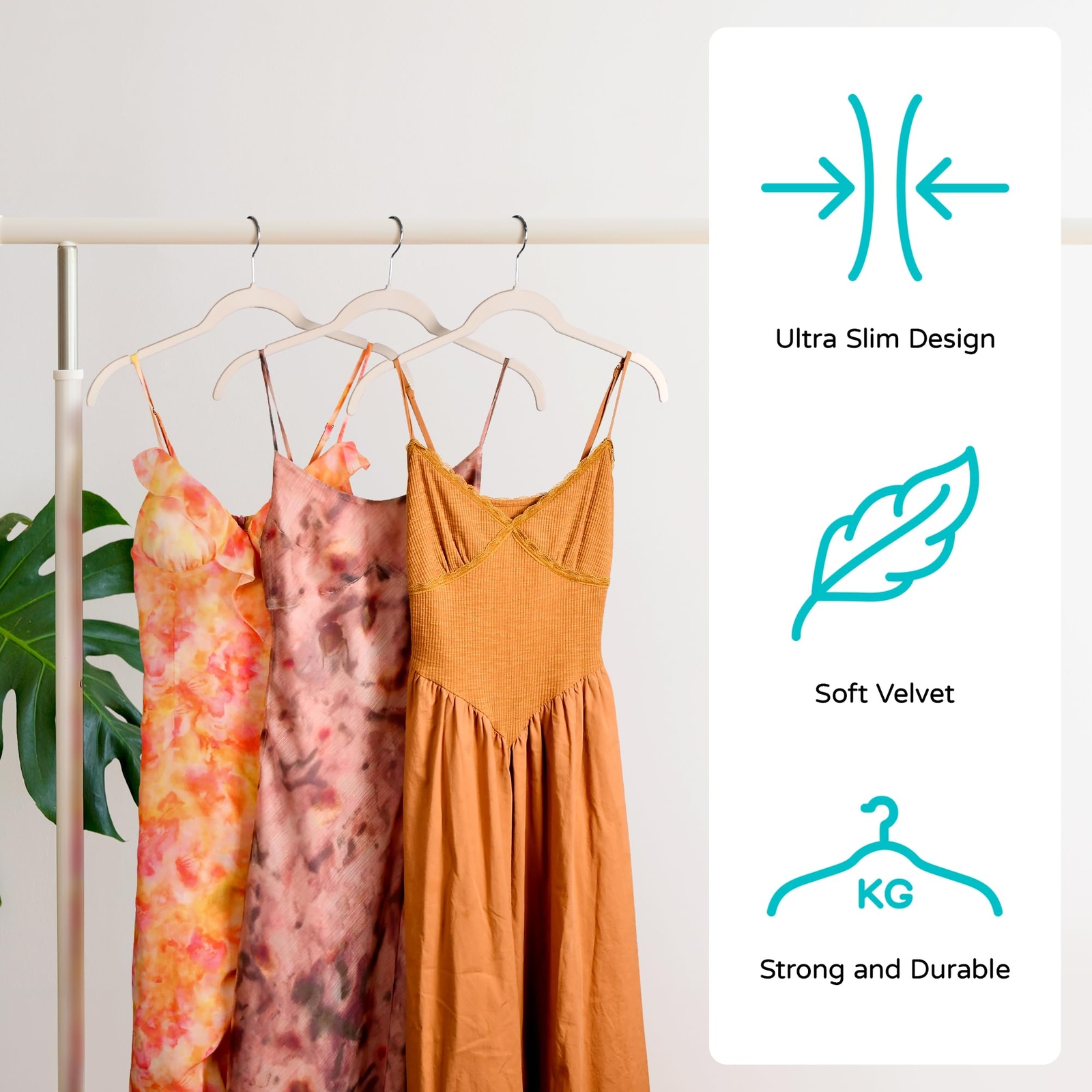 Premium Velvet Shirt Hangers 30 Pack Non-Slip 360° Swivel Hook Slim Flocked C...
