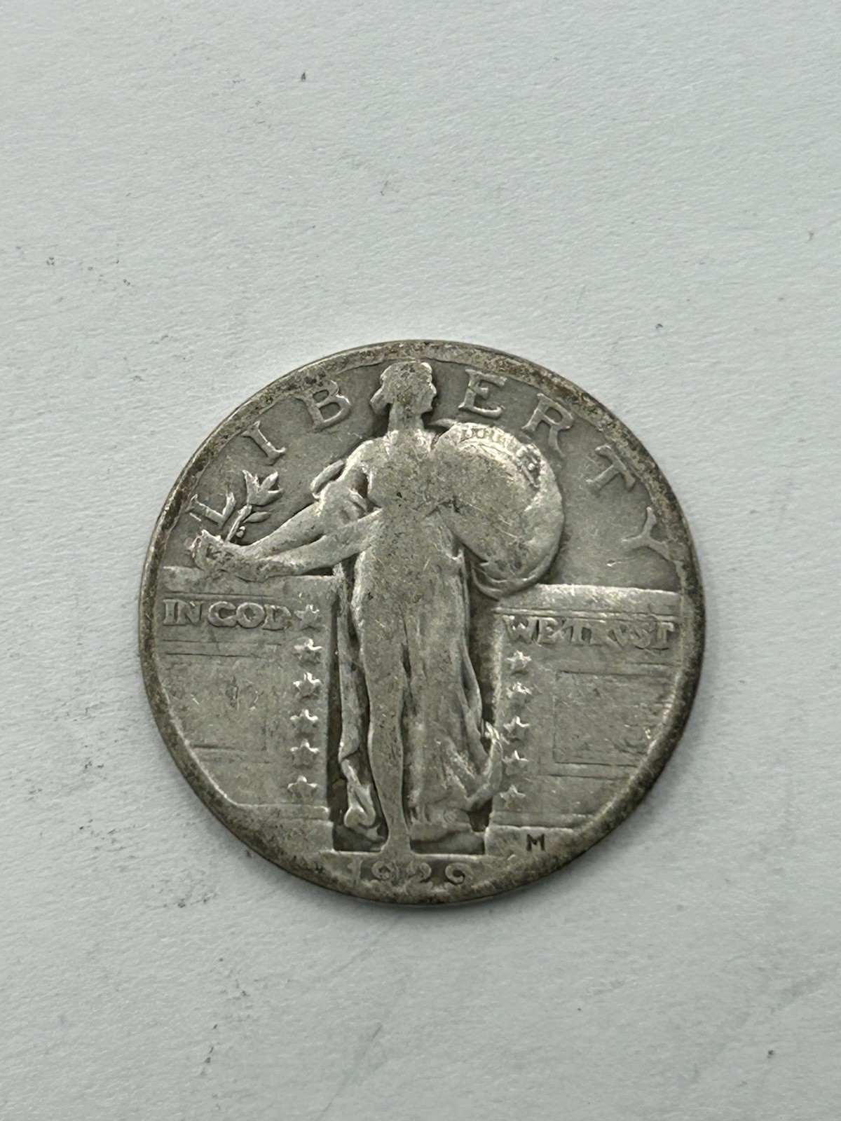 1929 Standing Liberty Quarter VG