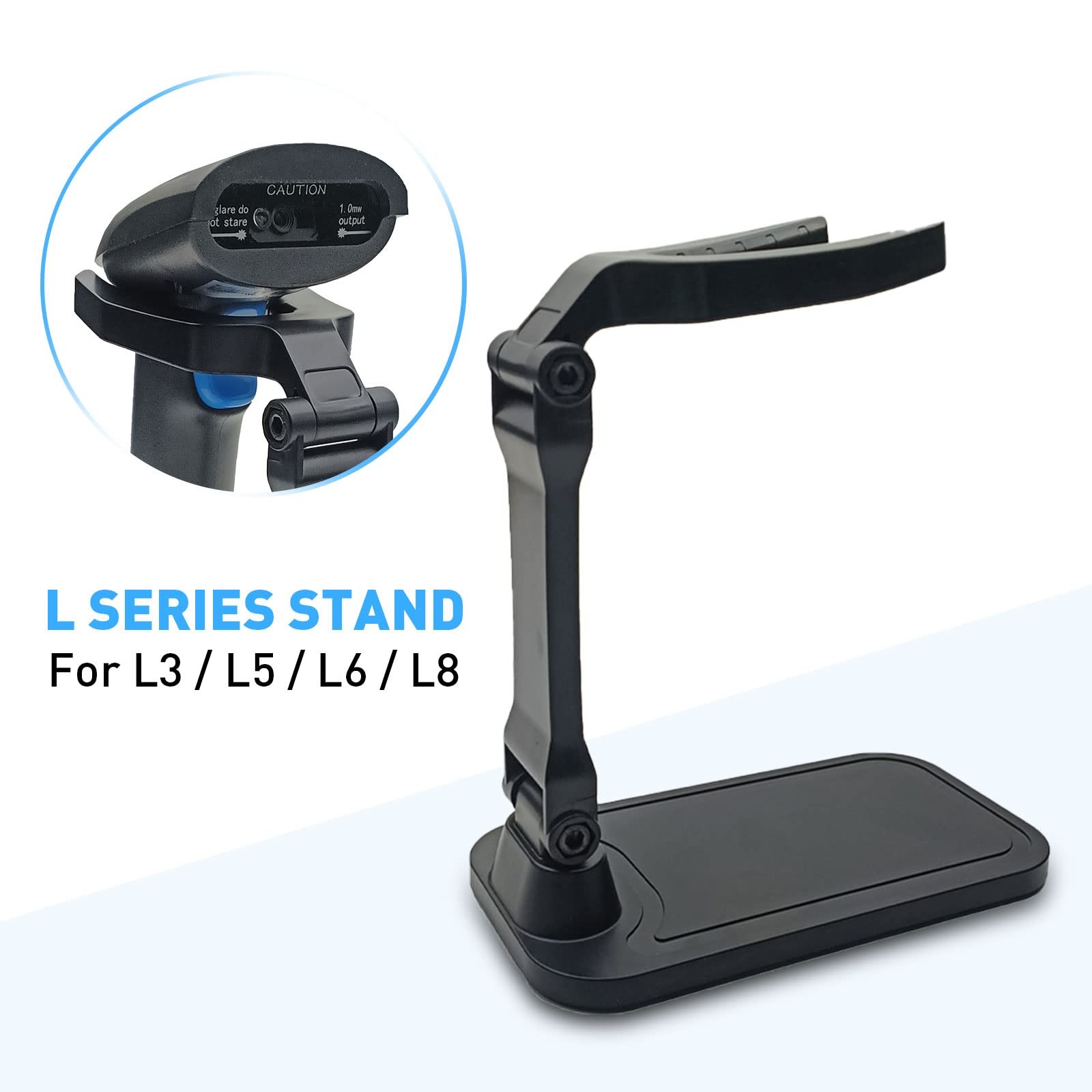 JRHC Universal Barcode Scanner Stand Hands Free Adjustable