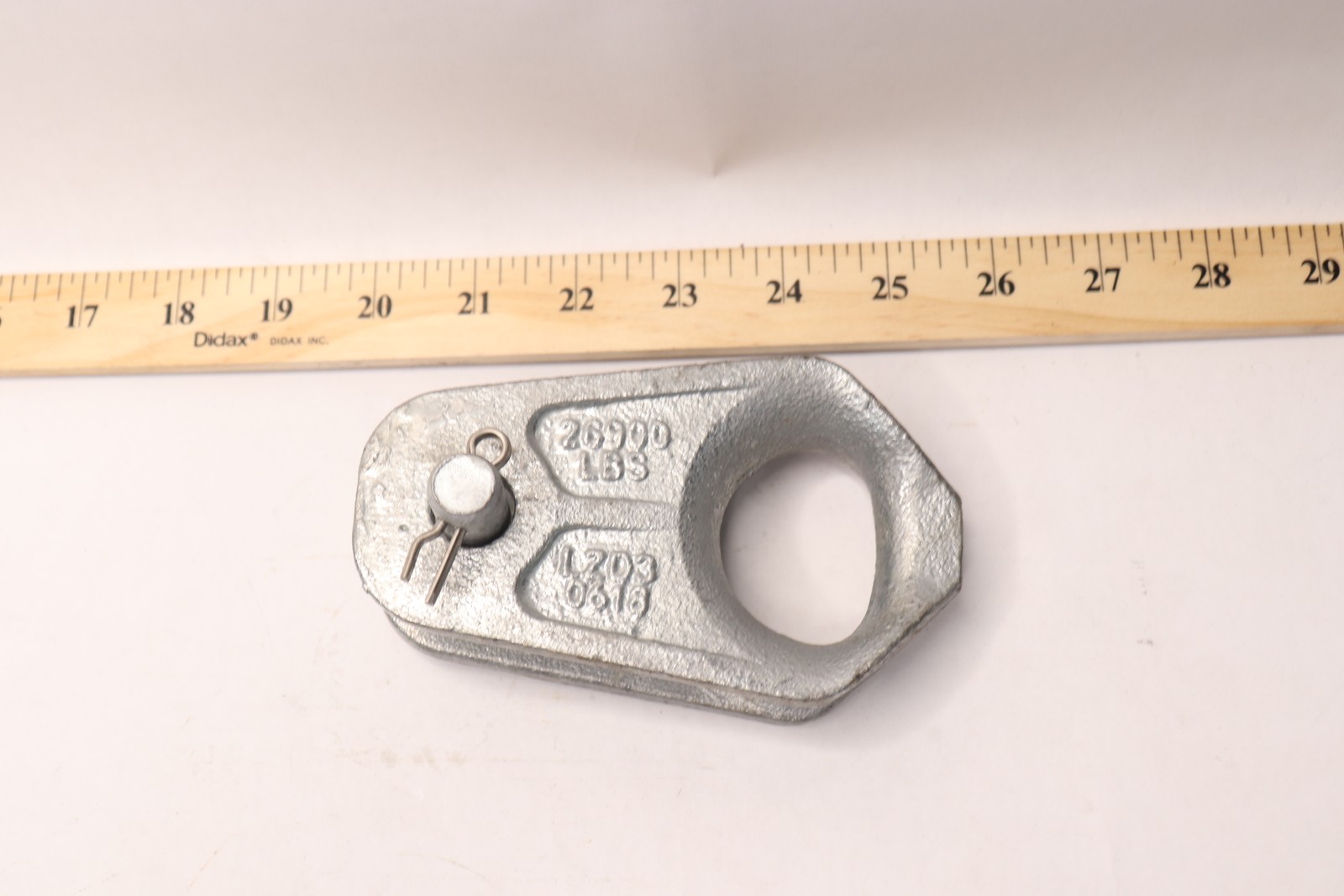 Guy Wire Cable Eye Clevis Galvanized 26900 Lbs TC-5F