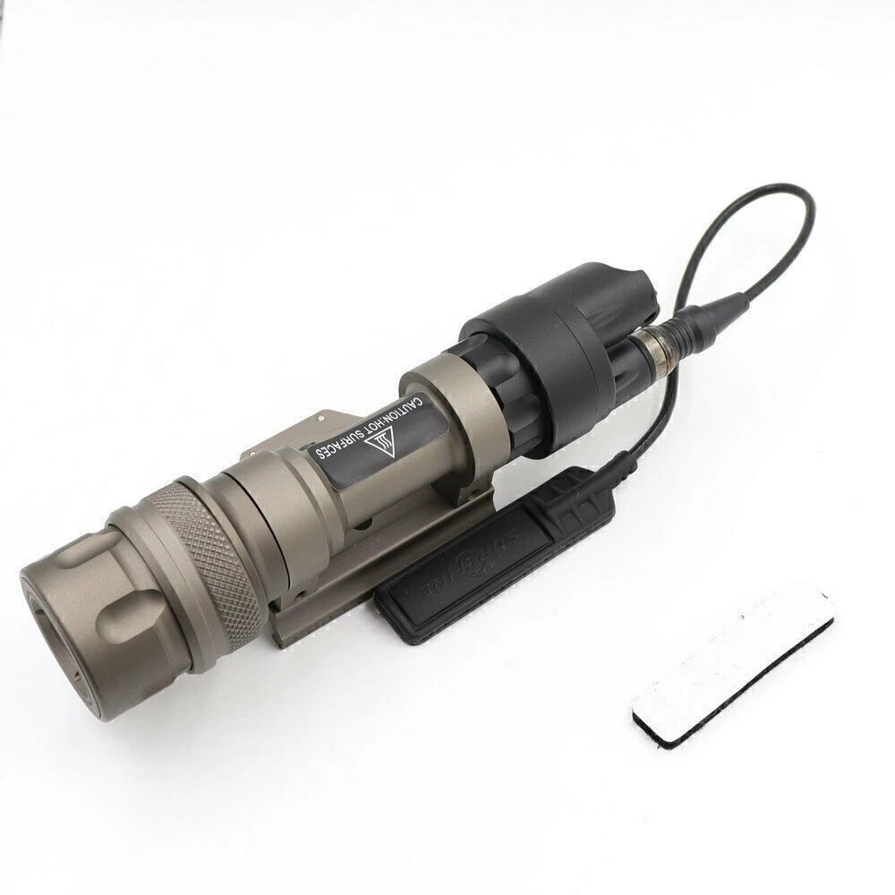 M952V Style 400LM LED Torch With 20mm QD Rail Mount for Hunting & Camping Tan