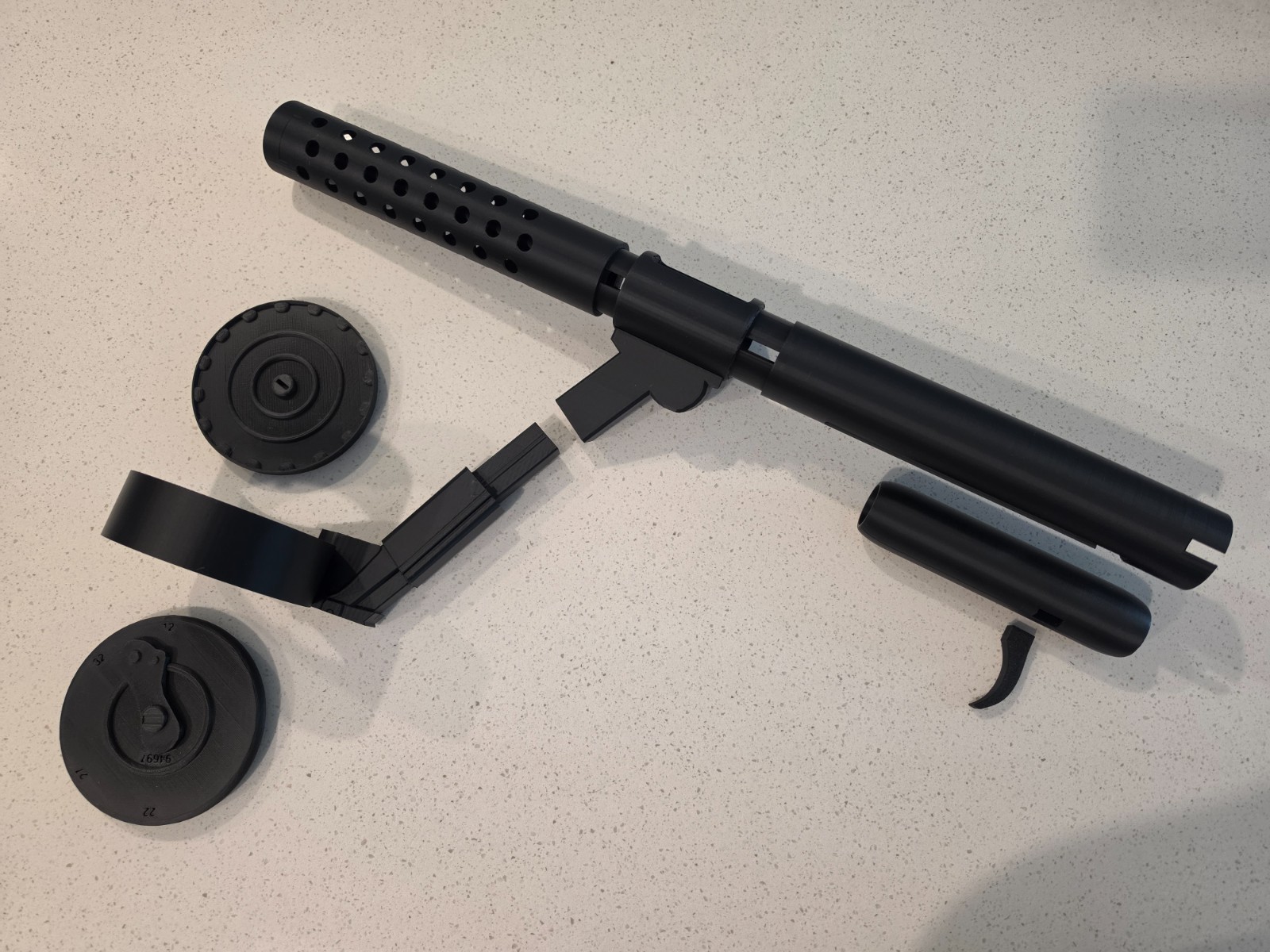 DIY (Do It Yourself) MP18 replica/Prop | 3d Printed Parts only | Non-functional