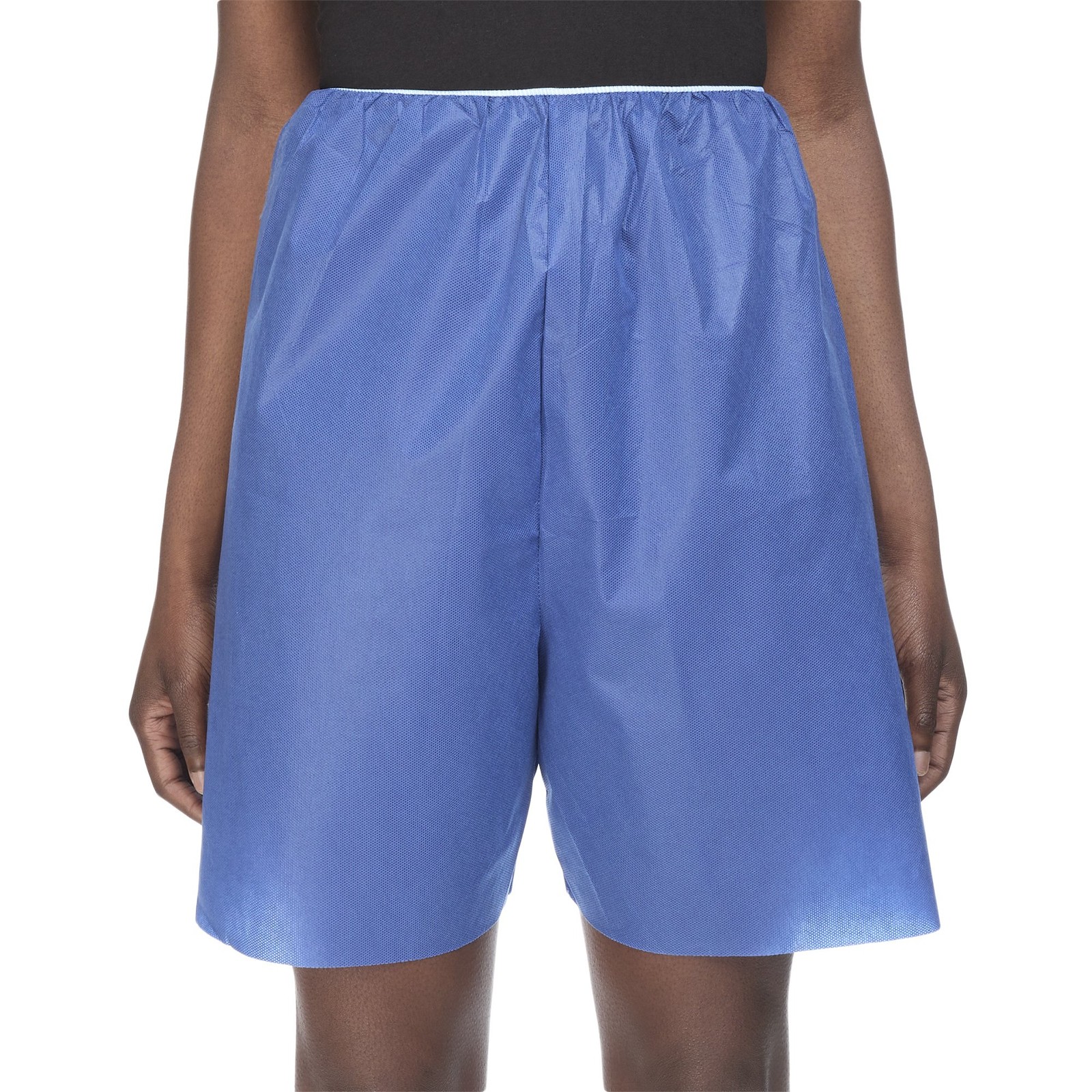 McKesson Adult Disposable Exam Shorts Blue Medium 100 Ct