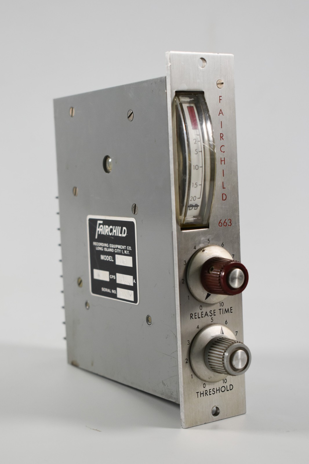 Vintage 1960's Fairchild 663 Optical Compressor Limiter Solid State