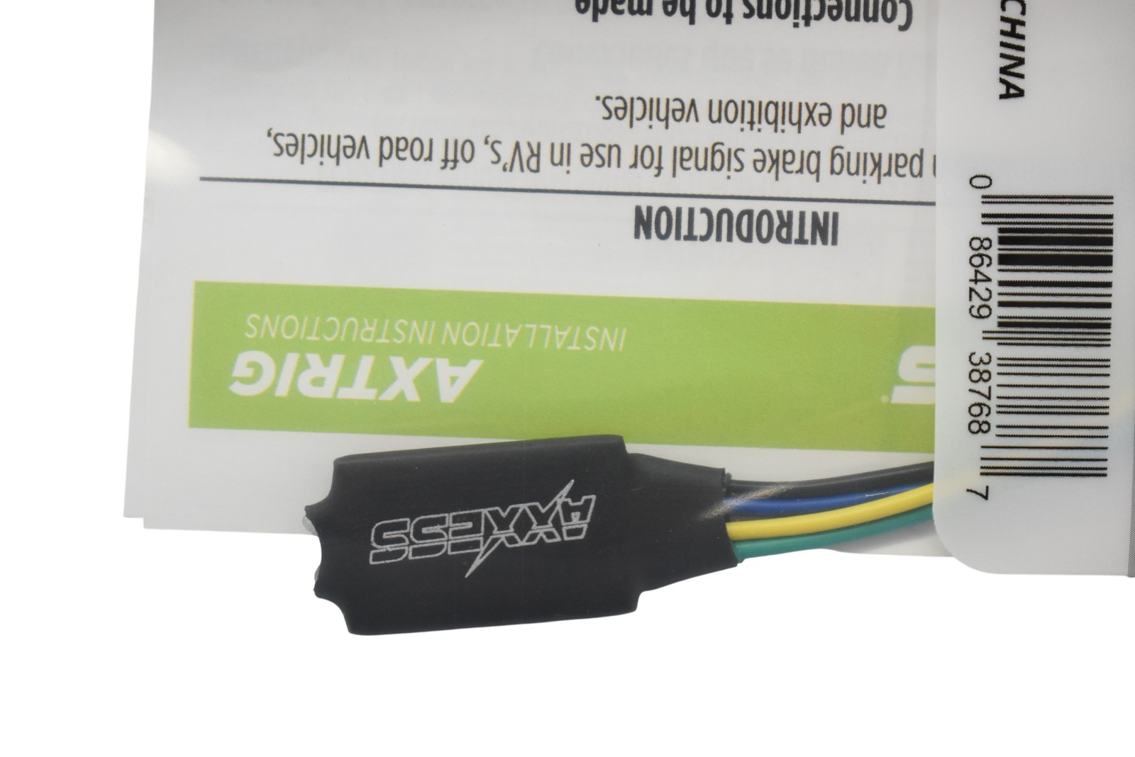 Axxess AXTRIG Universal Bypass Trigger Harness Car Stereo Parking Brake Video