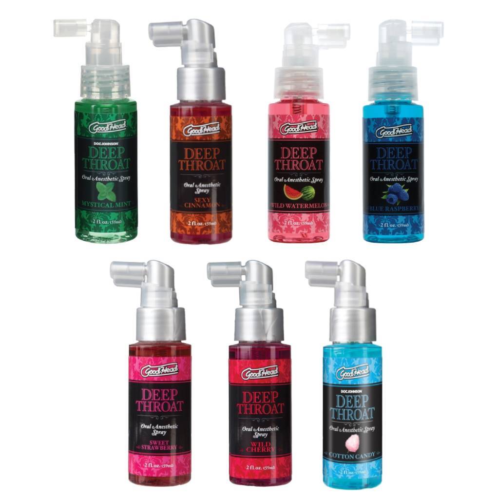 GoodHead Deep Throat Spray 2 fl oz - Choose Flavor