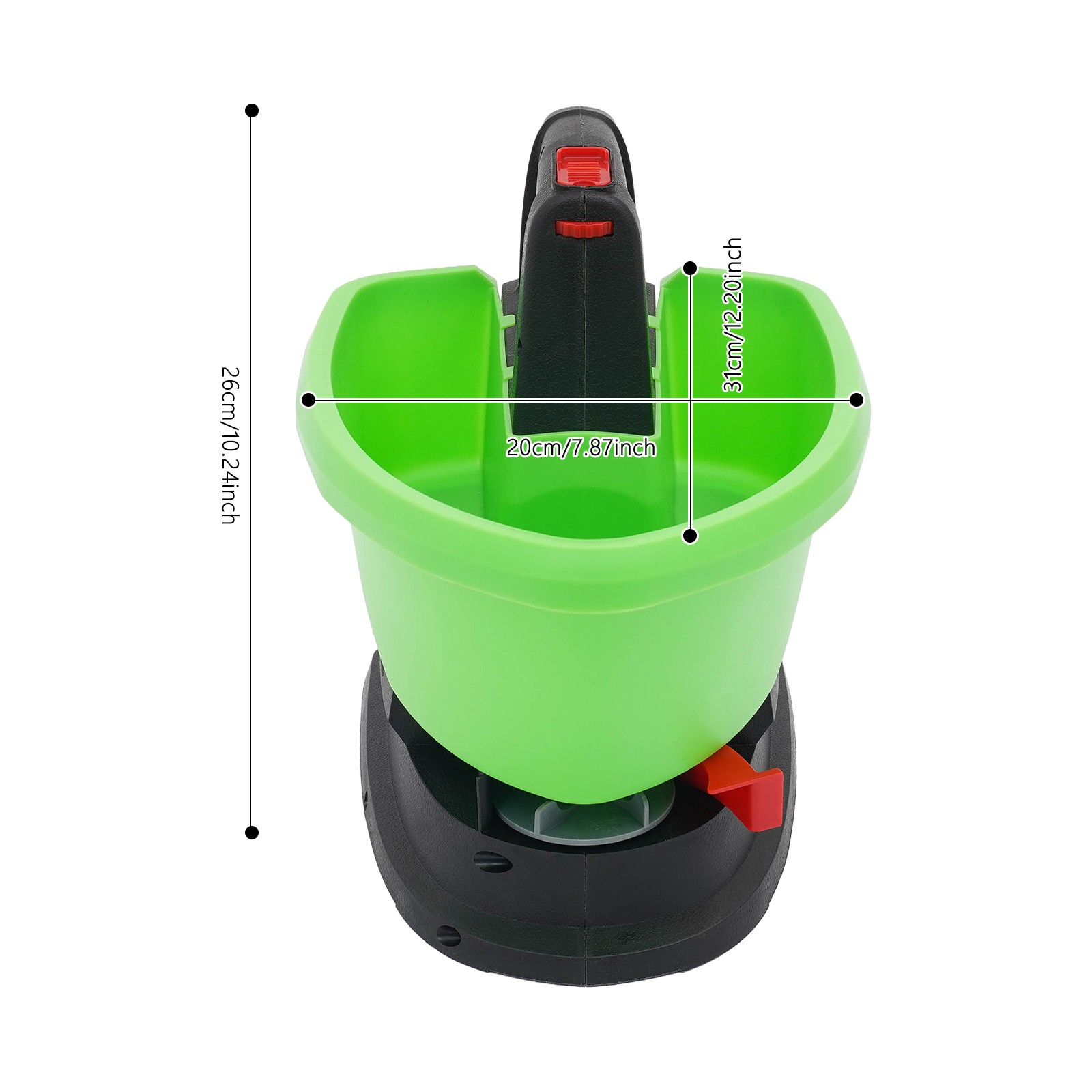 Handheld Power Spreader, Electric Seed Spreader, Electric Fertilizer Spreader