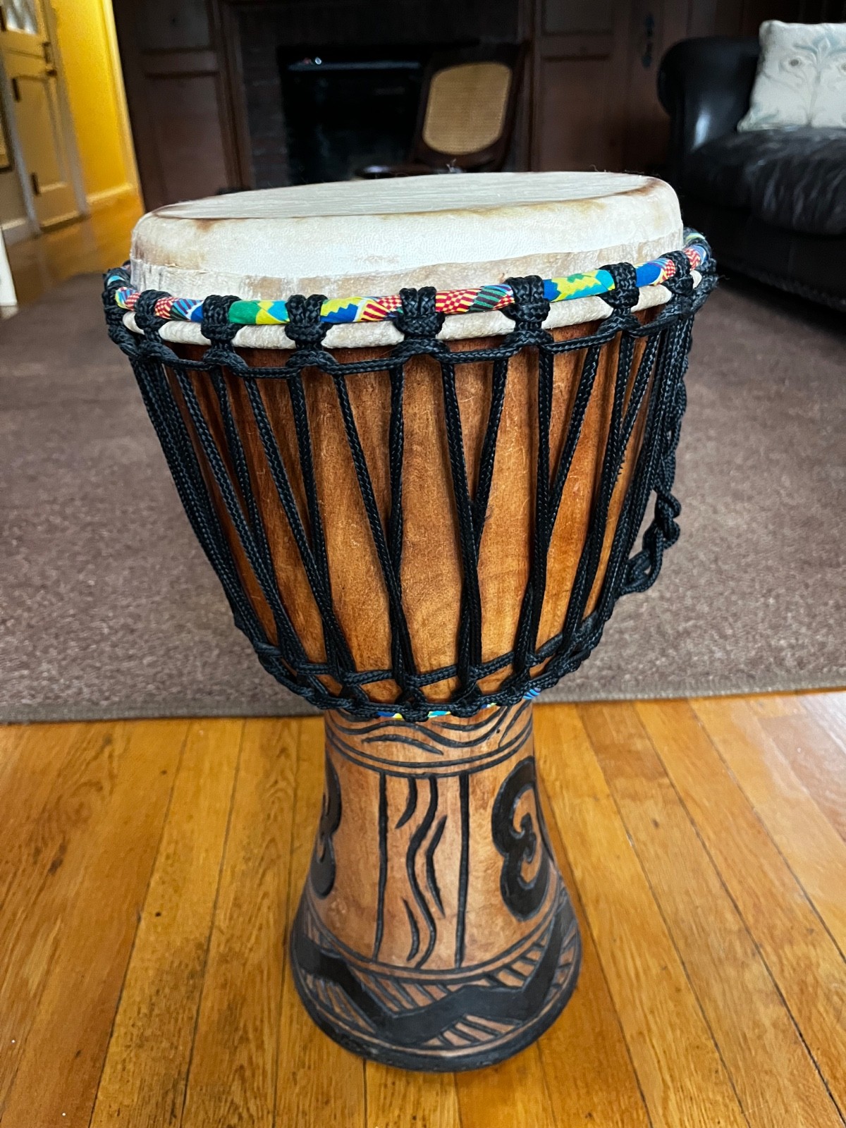 Djembe Drum 20x10 inches - Made in Ghana