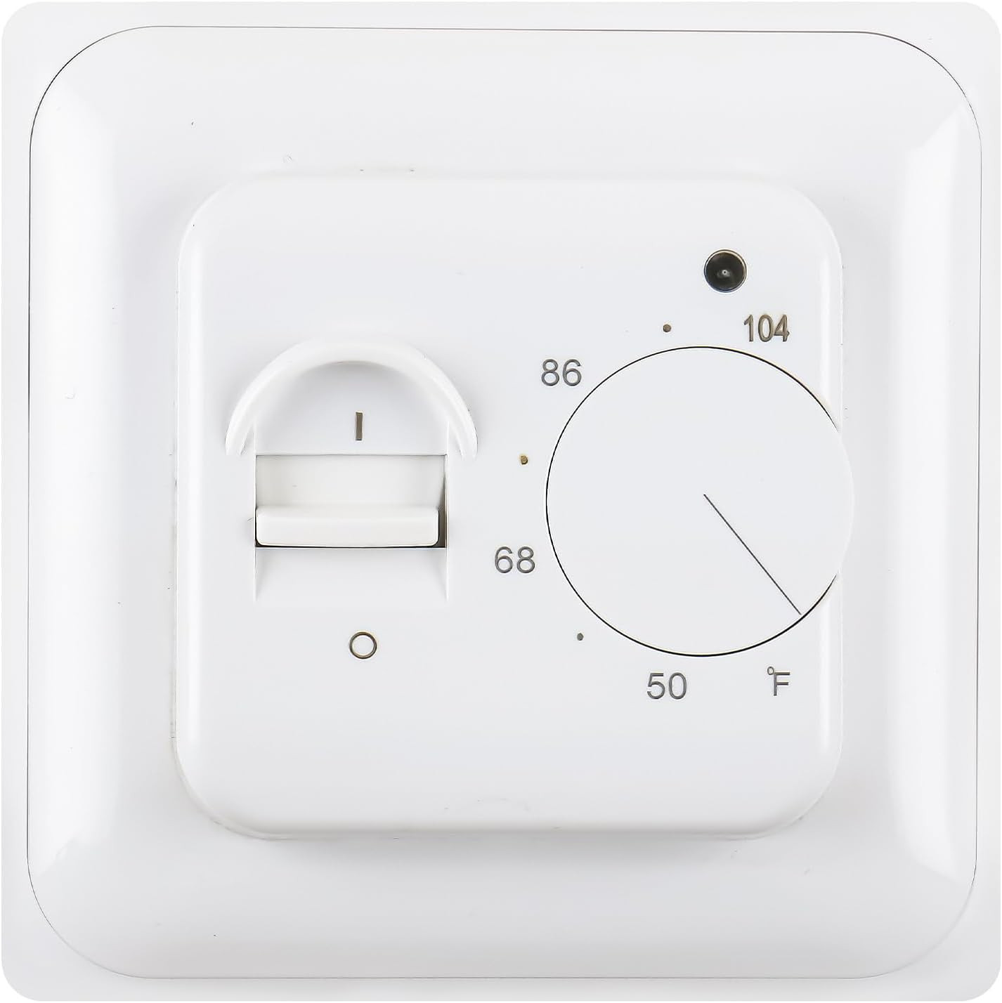 Baomain Home Nonprogrammable Thermostats, Radiant Floor Heating Temperature Manu