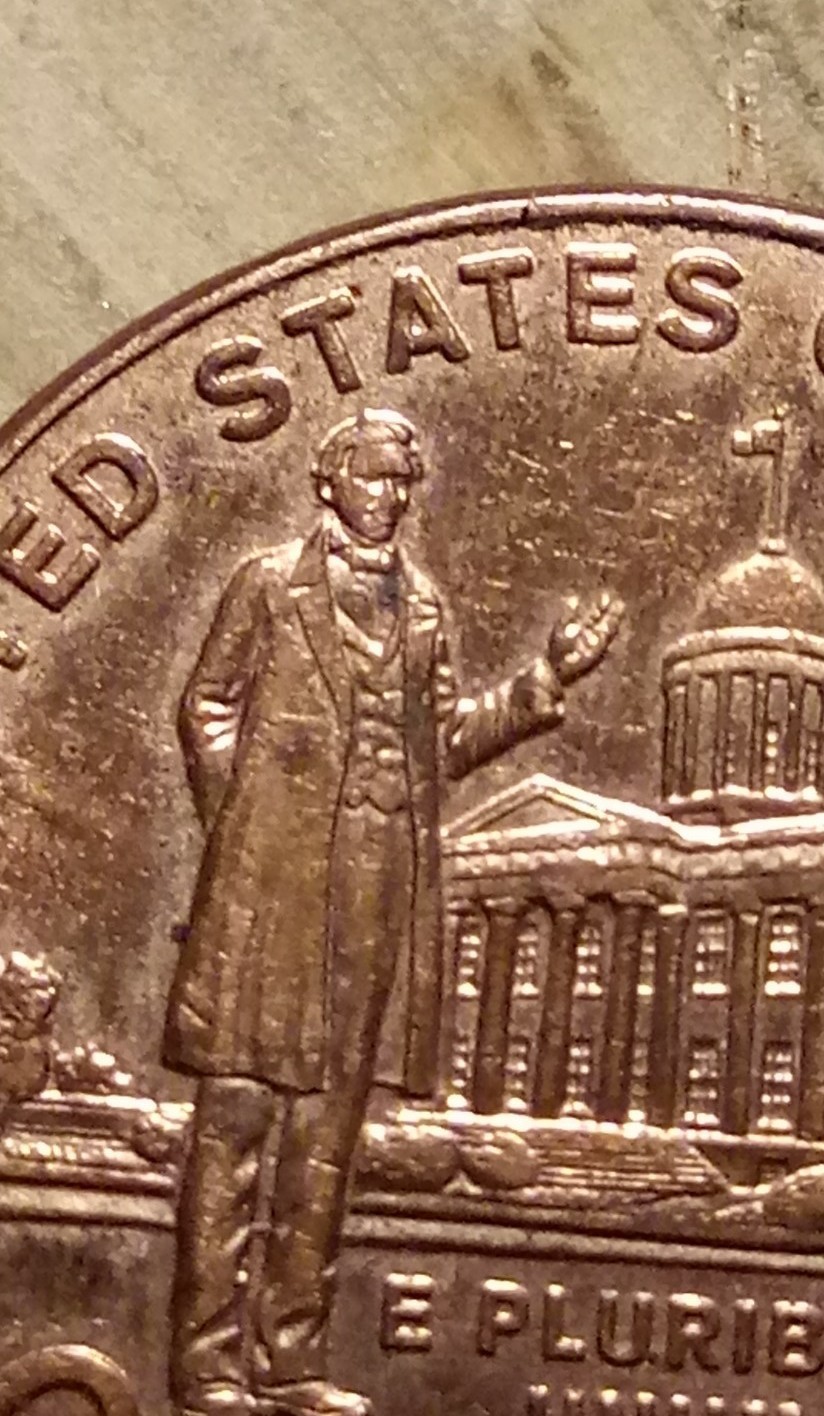 2009 No Mint Mark Lincoln Memorial Bicentennial Formative Years Penny Error