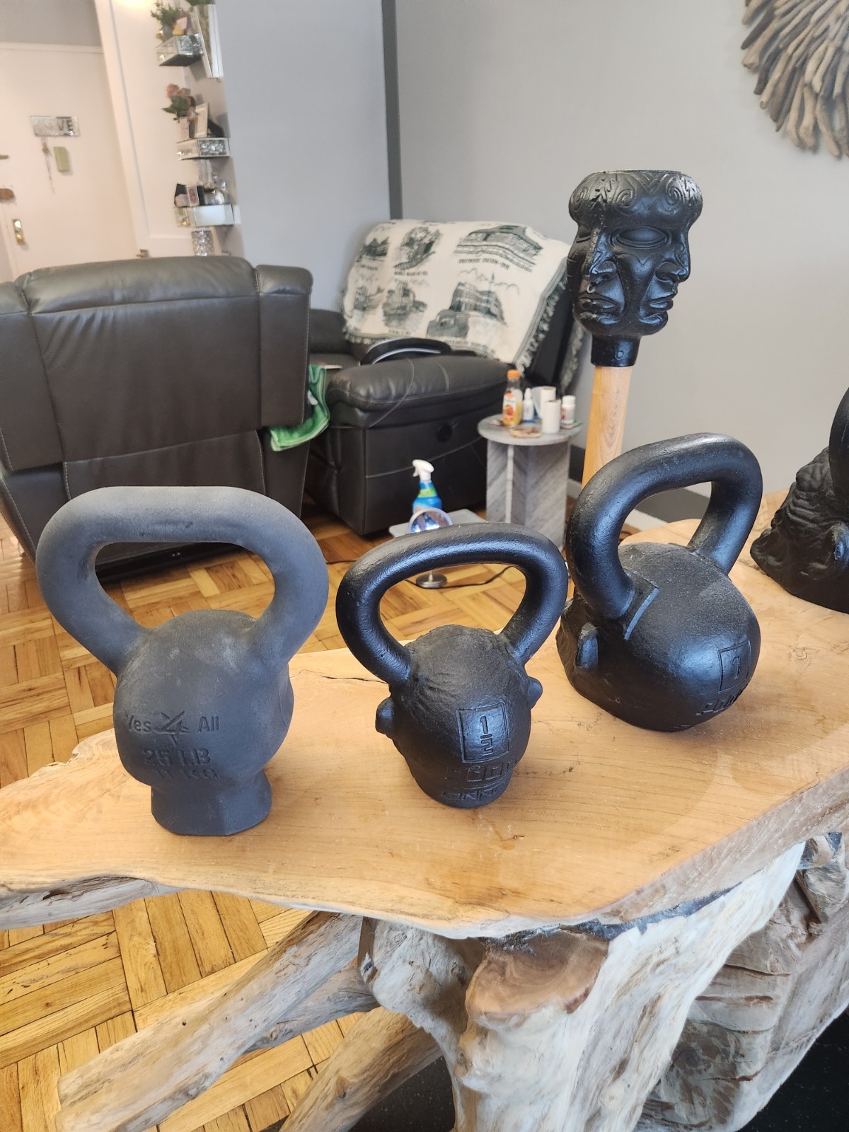 Onnit Zombie Kettle Bells / Onnit Mace / Skull Kettle Bells