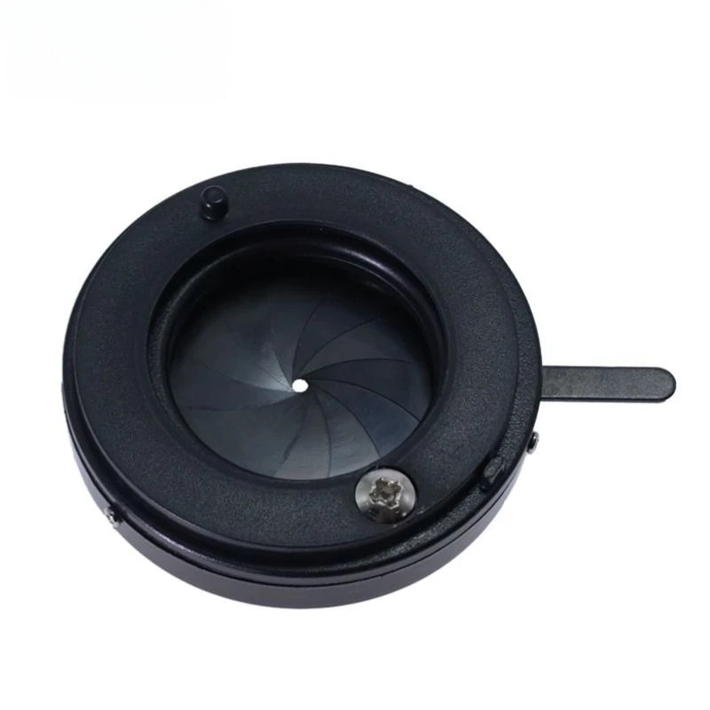 2-28mm Camera Lens Aperture Iris Diaphragm Manual Adjustable Aperture Microscope