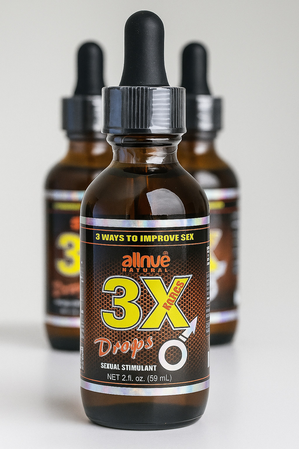 1 allnue 3X POWER Drops Sexual Stimulant estimulante sexual gotas improve sex