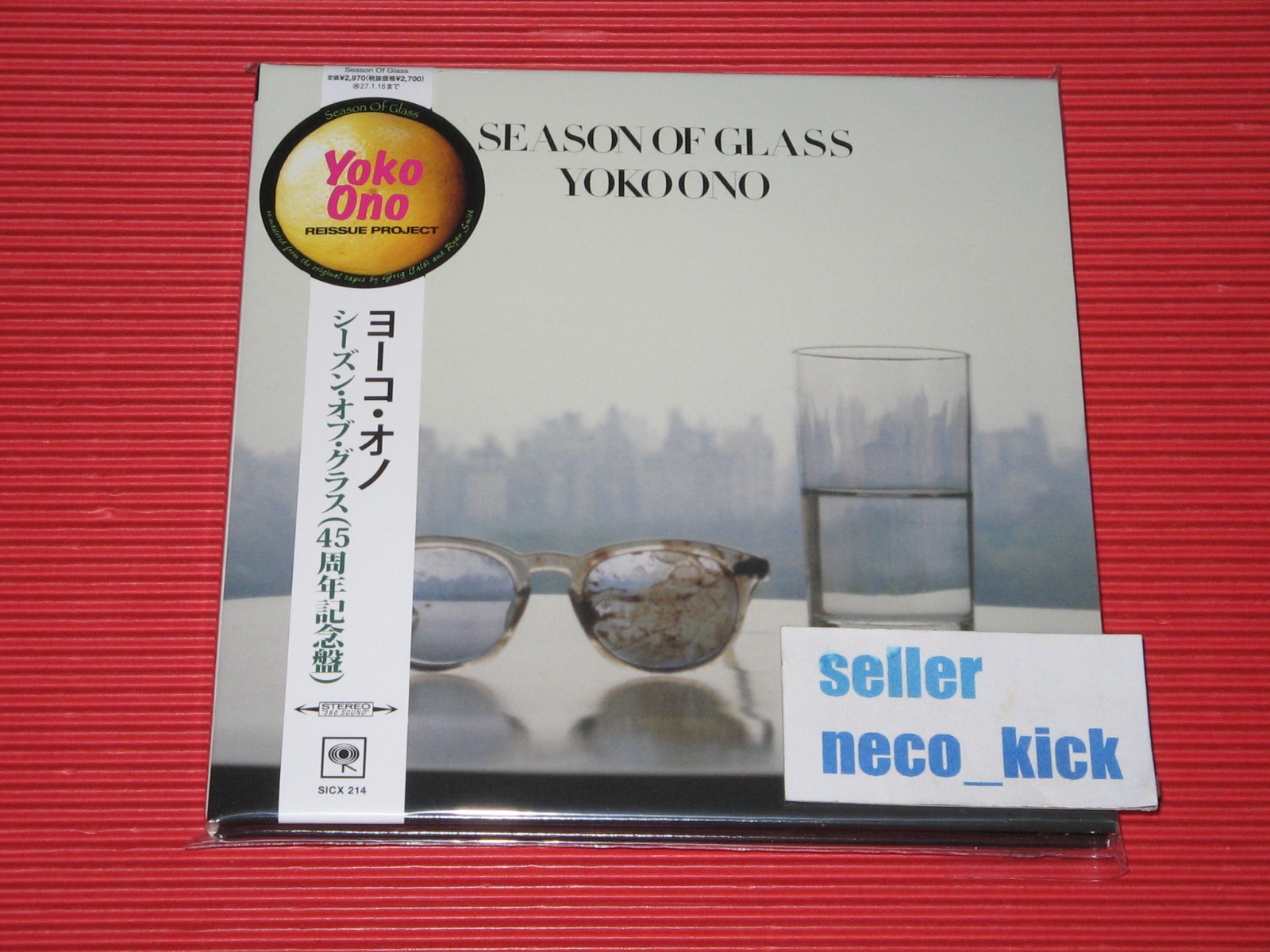 5ET YOKO ONO SEASON OF GLASS WITH BONUS TRACKS JAPAN MINI LP CD