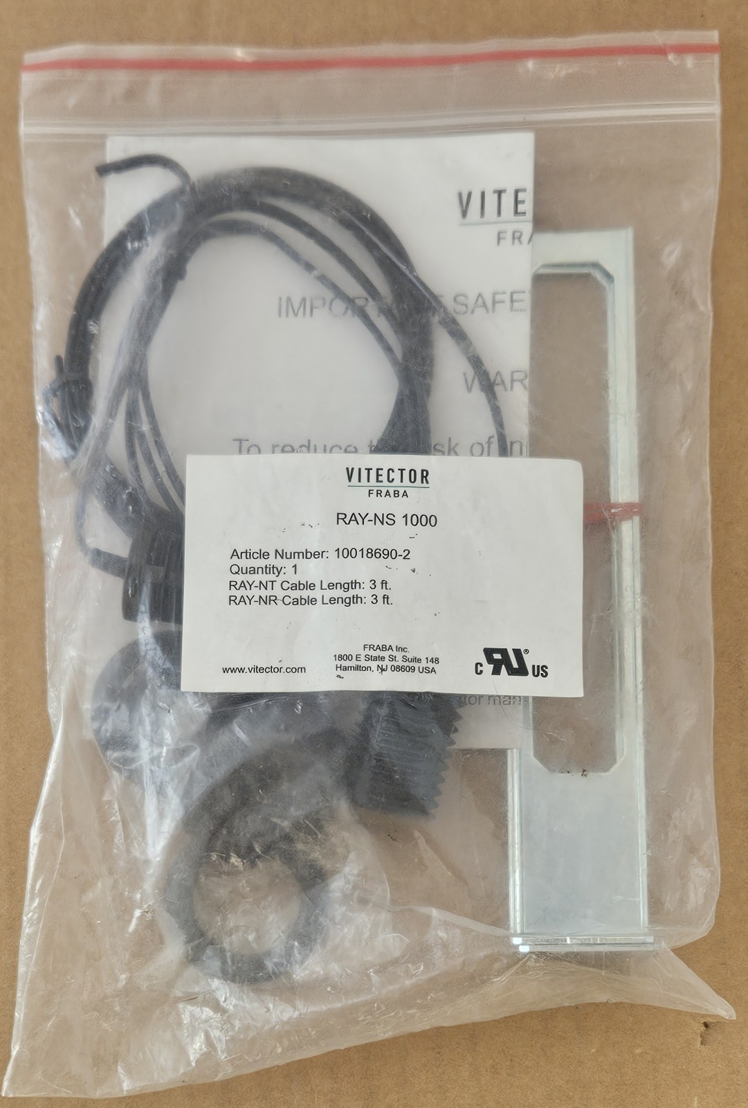 Vitector Fraba Ray-NS 1000 Through Beam Eyes, 10018690-2