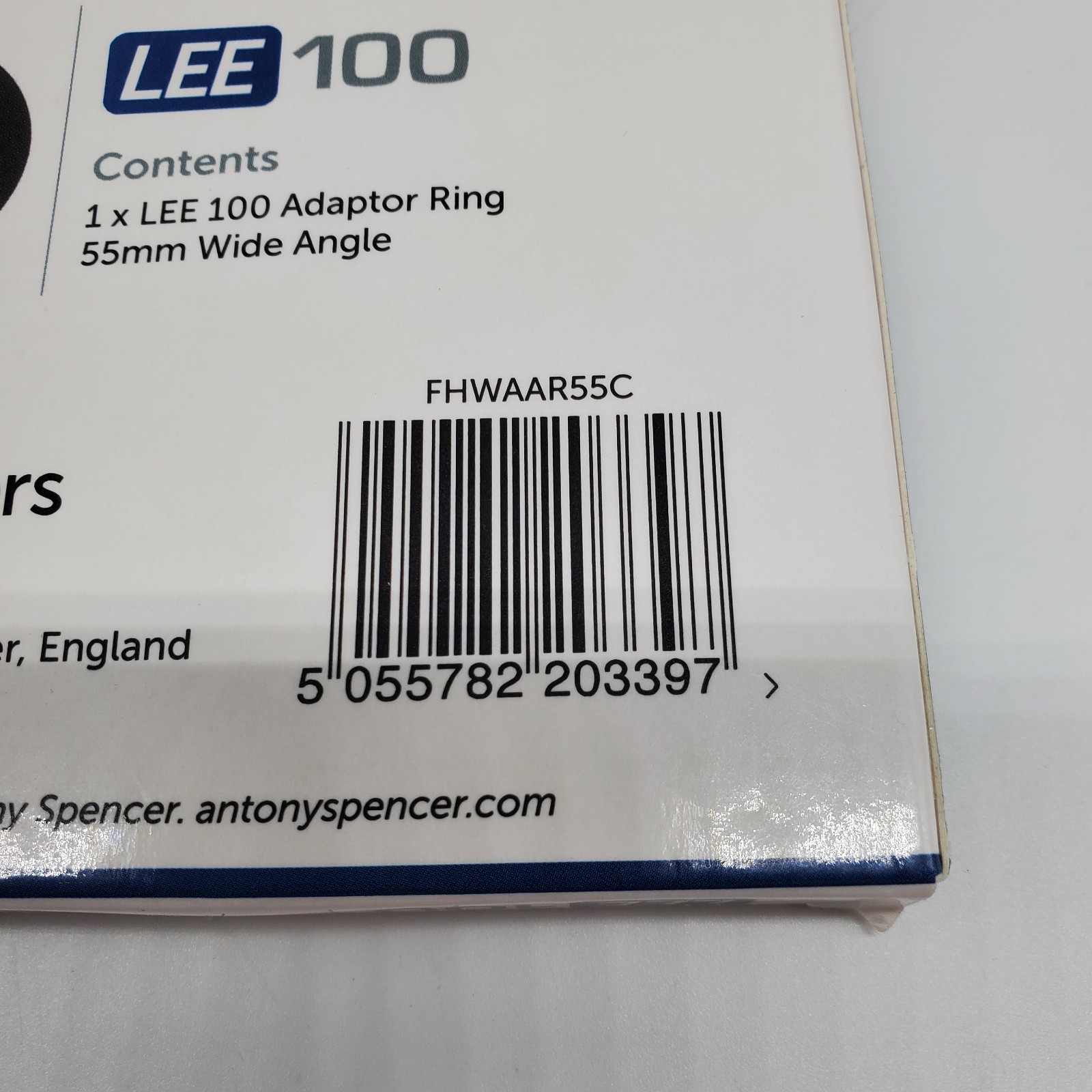 LEE Filters 55mm Wide-Angle Lens Adapter Ring for 100mm System Filter Holder