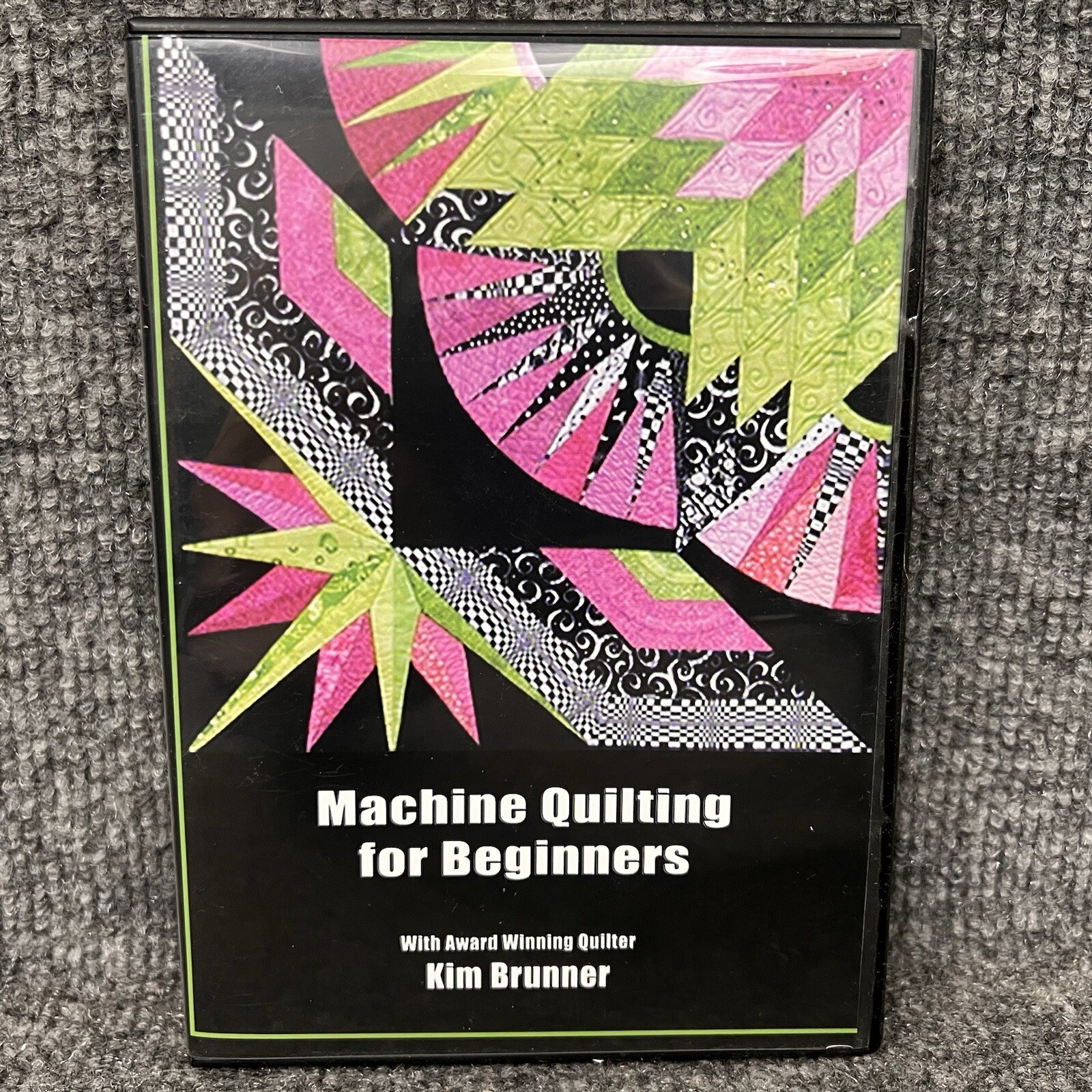 Machine Quilting for Beginners with Kim Brunner Instructional DVD New