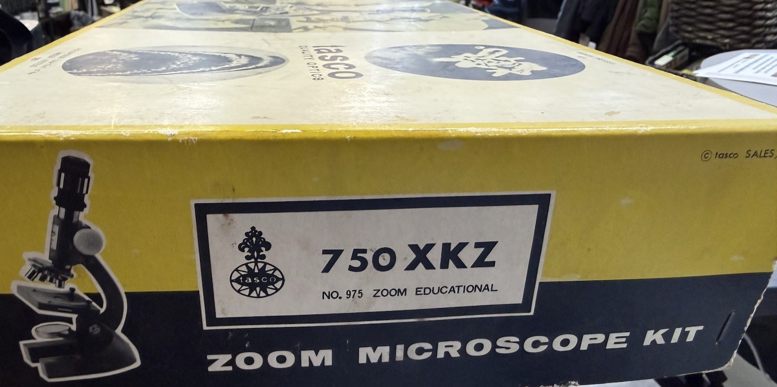 vintage tasco microscope