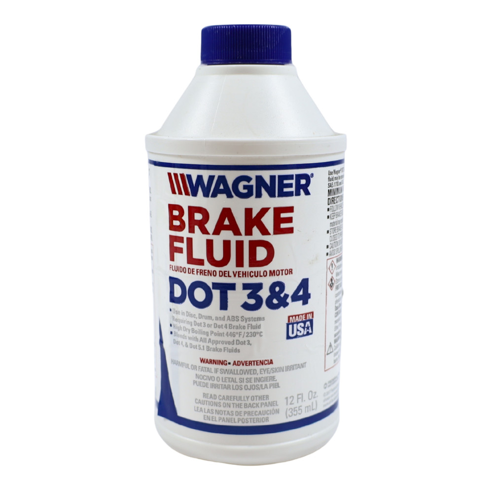 WAGNER FC120838 BRAKE FLUID 355ML SAE J1703 J1704 DOT 3 DOT 4