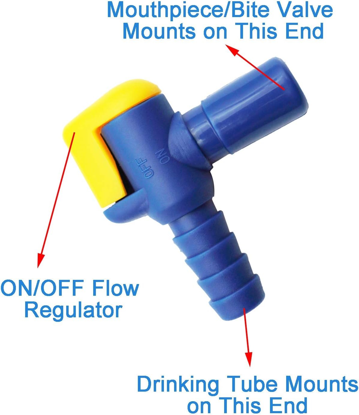 Bite Valve Replacement Mouthpiece Fit for Hydration Pack Bladder Water Backpack