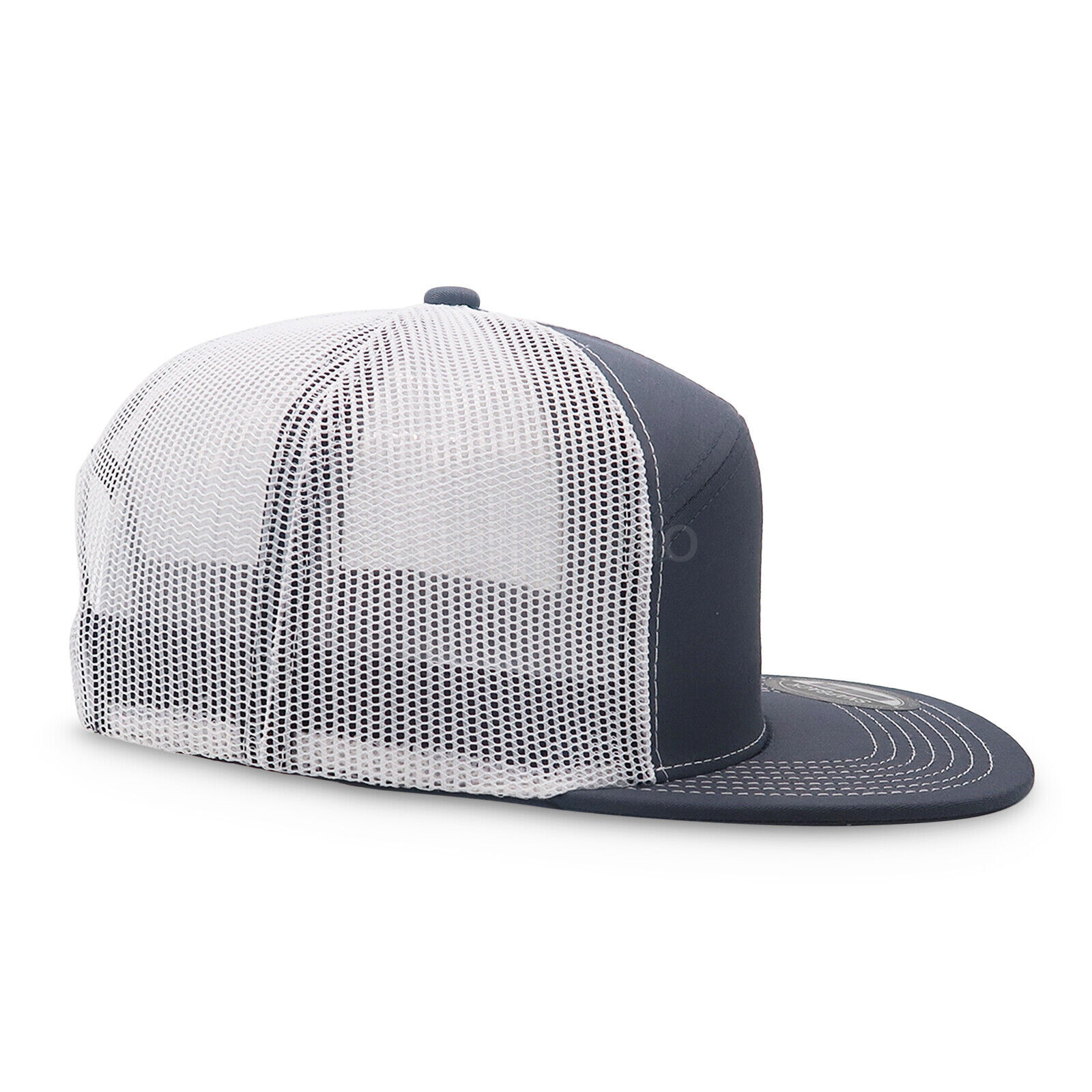 Men Snapback Hat Cotton Mesh Solid Flat Brim Women Baseball Cap Trucker Visor