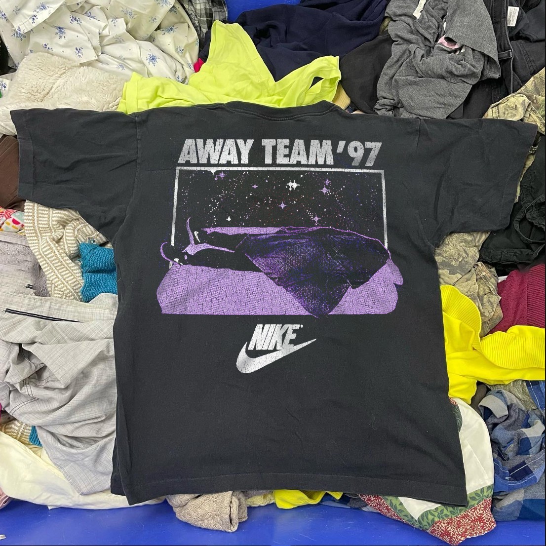 Heavens Gate X Nike Banger Aged T-Shirt Black M