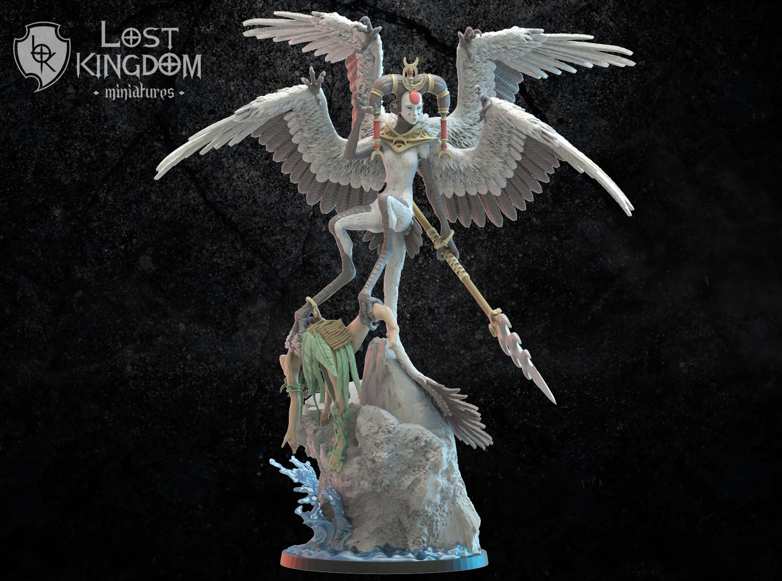 Sora, Kurnjosei Hero - 28-32mm Night Elves - Resin Tabletop Miniature