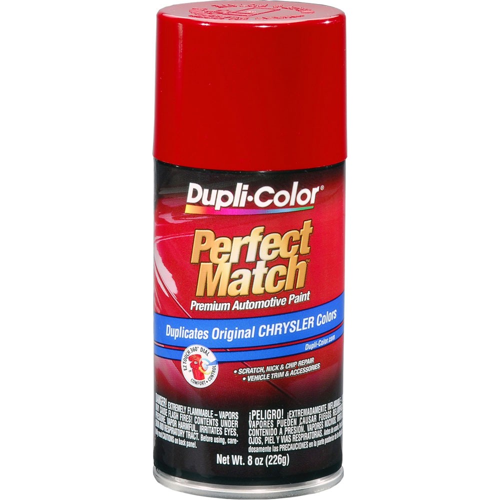 Duplicolor BCC0382, Perfect Match 8oz Aerosol Chrysler PRB, R87, Radiant Fire