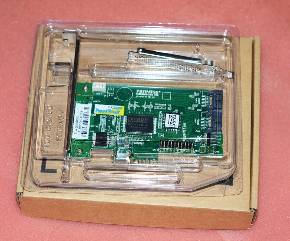 NEW PROMISE FastTrak TX2650 SATAII PCI-E RAID 0/1/5/10 Array Card