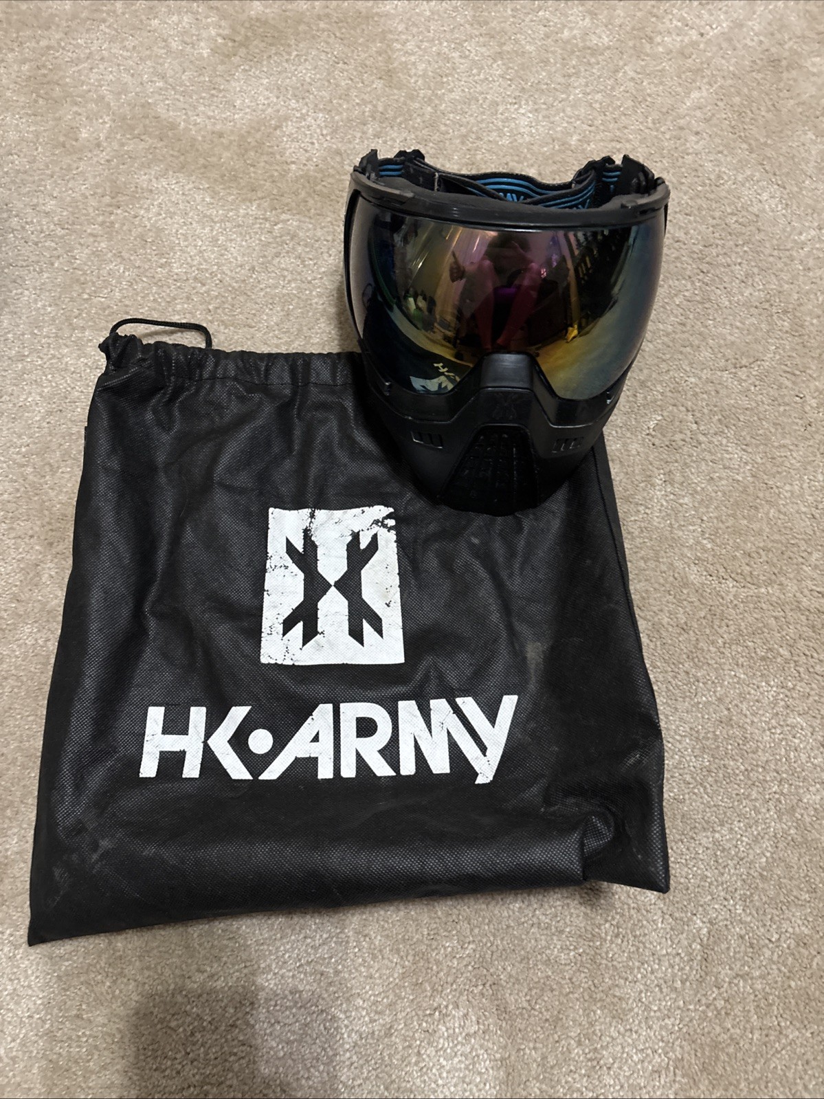 HK Army KLR Thermal Anti-Fog Mask - Black