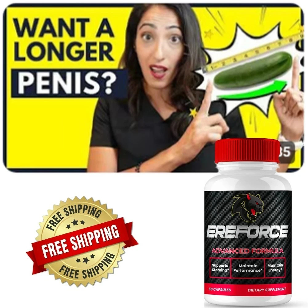 #1 Ereforce Pills for Men, Advanced Ere Force for Male Health Support 60 Capsule