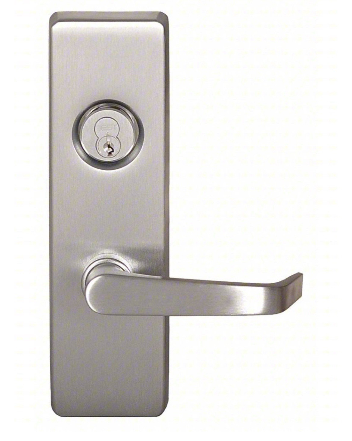Dormakaba PRECISION Exit Device Trim, Silver, Overall 2-7/8" W 3R04908ARHRB630