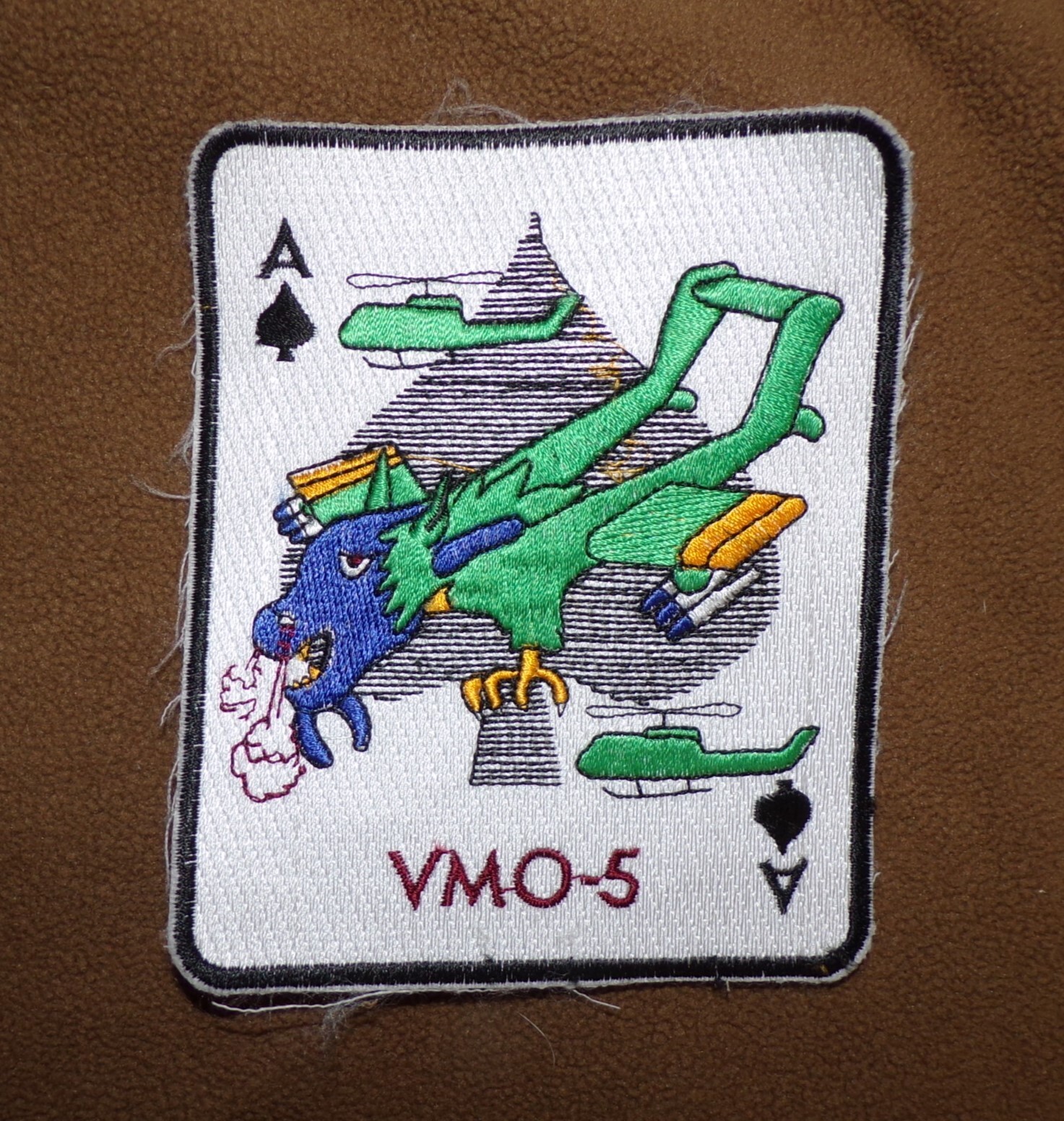 USMC VMO-5 Marine Observation Squadron Five Embroidered Patch