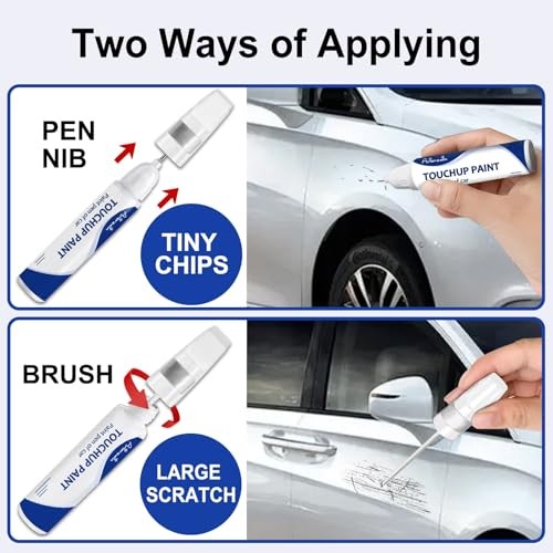 Hyper White(WC9) Touch Up Paint for Hyundai-Exact Match–Chips Hyper White（WC9)