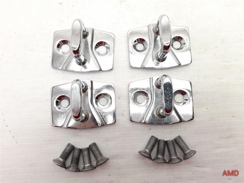 2008 BMW 335xi 335i 328i 328xi E90 E91 Door Lock Catch Bracket Set 4pc 7148705