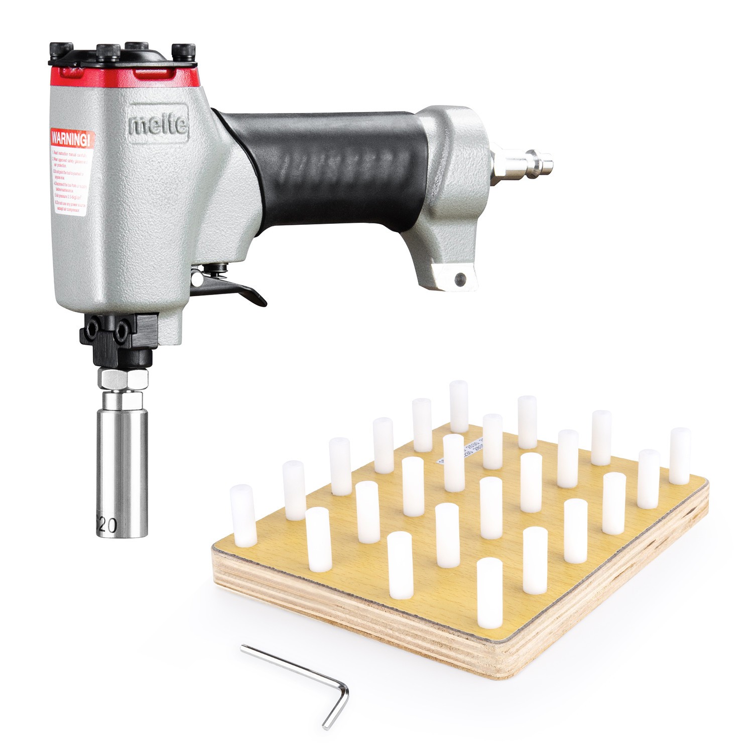 meite 1620 Deco Nailer Finish Nailer for Upholstery Leather Furniture Sofa Chair