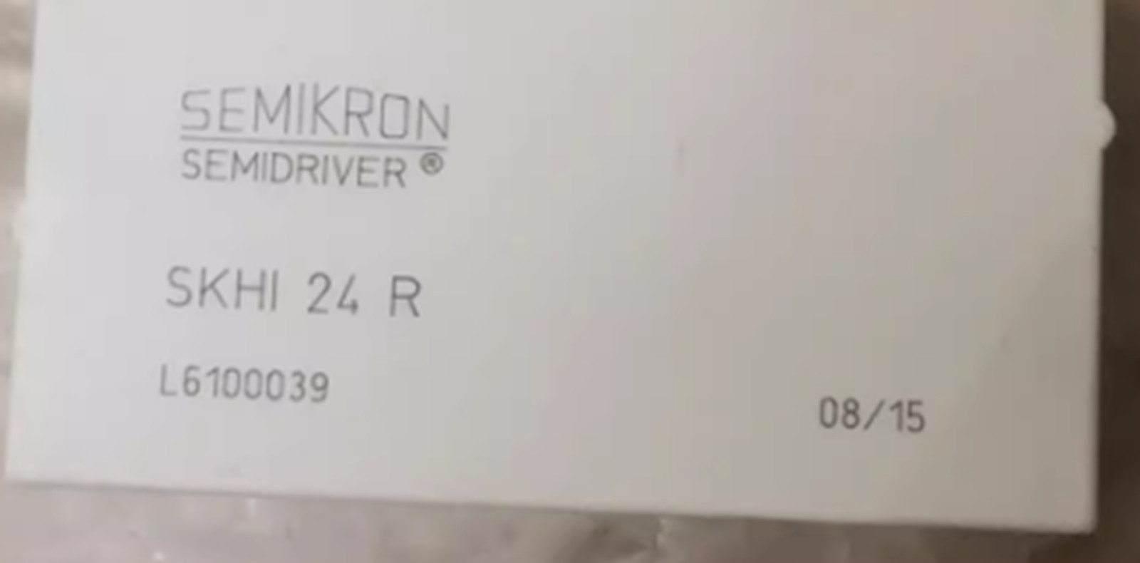 NEW SEMIKRON SKHI24R IGBT Module