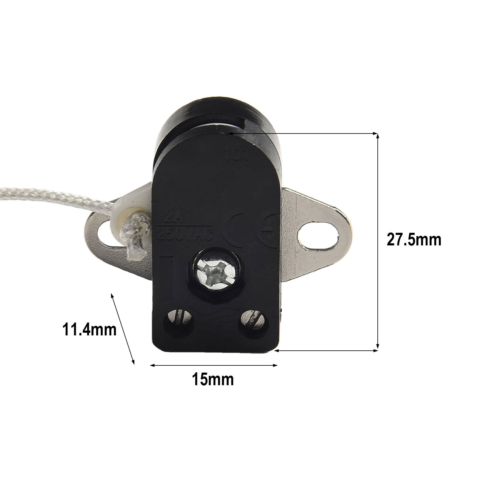 Adjustable cord rotating for pull cord wall light switch for personalized