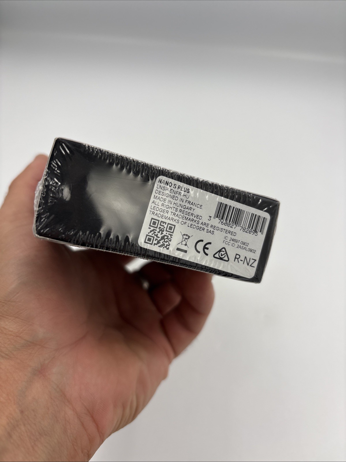 Ledger Nano S Plus Crypto Wallet Black - New Sealed